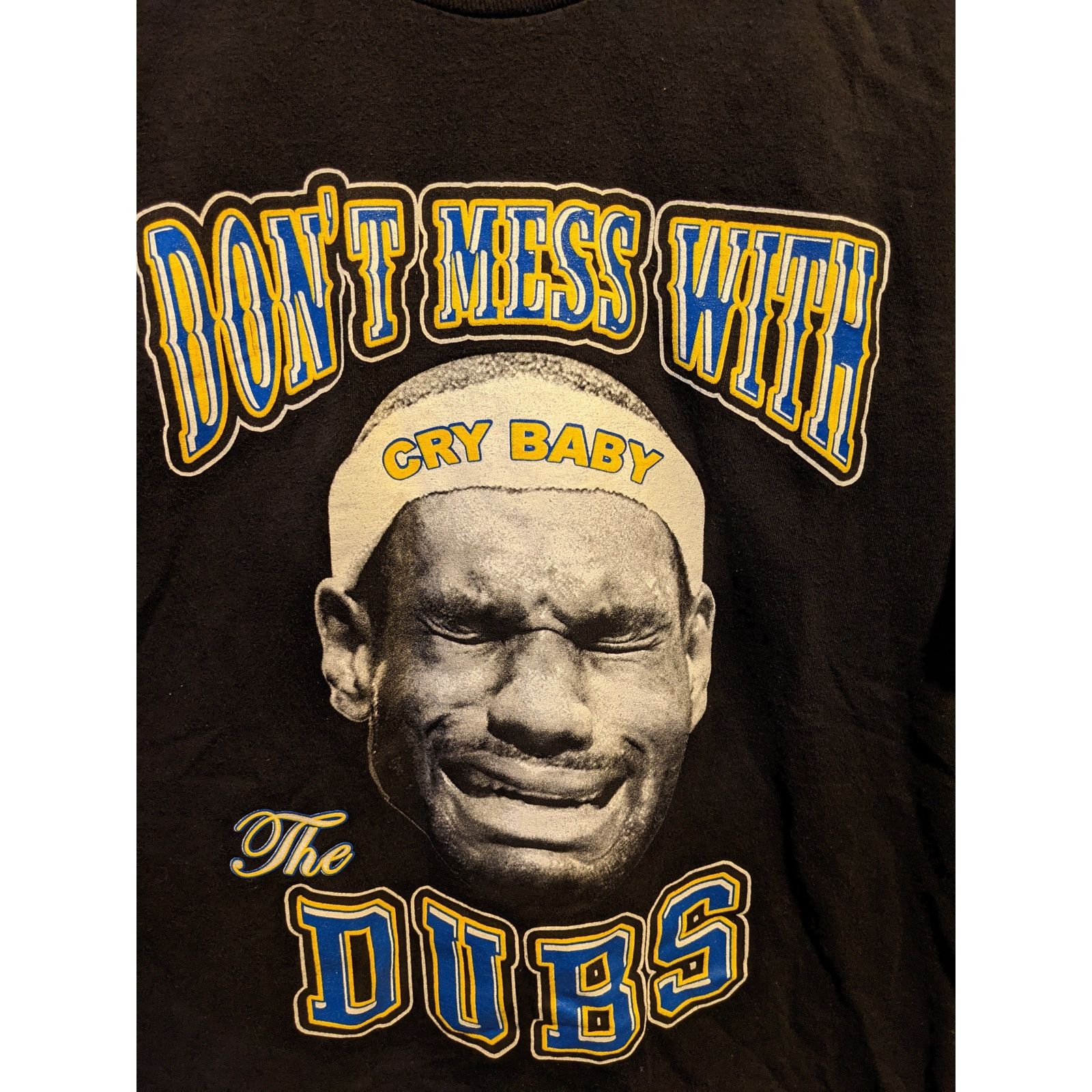 The Unbranded Brand Lebron James Lakers Crybaby Parody Stephen Curry Warriors Size US L / EU 52-54 / 3 - 2 Thumbnail