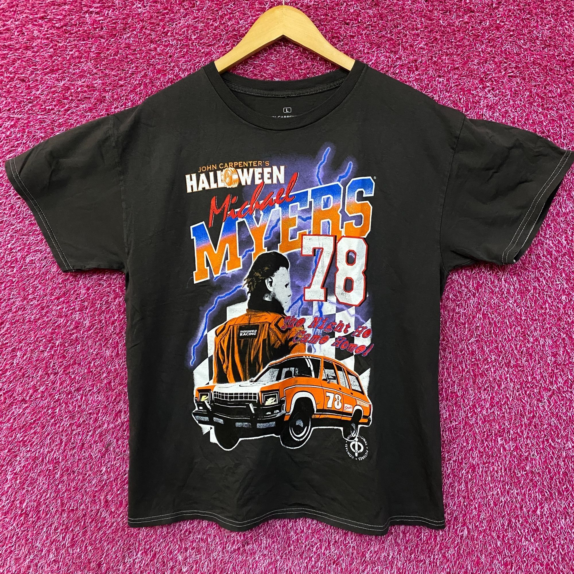 Ripple Junction John Carpenter's Halloween Michael Myers Racing 78 T-Shirt L Size US L / EU 52-54 / 3 - 1 Thumbnail