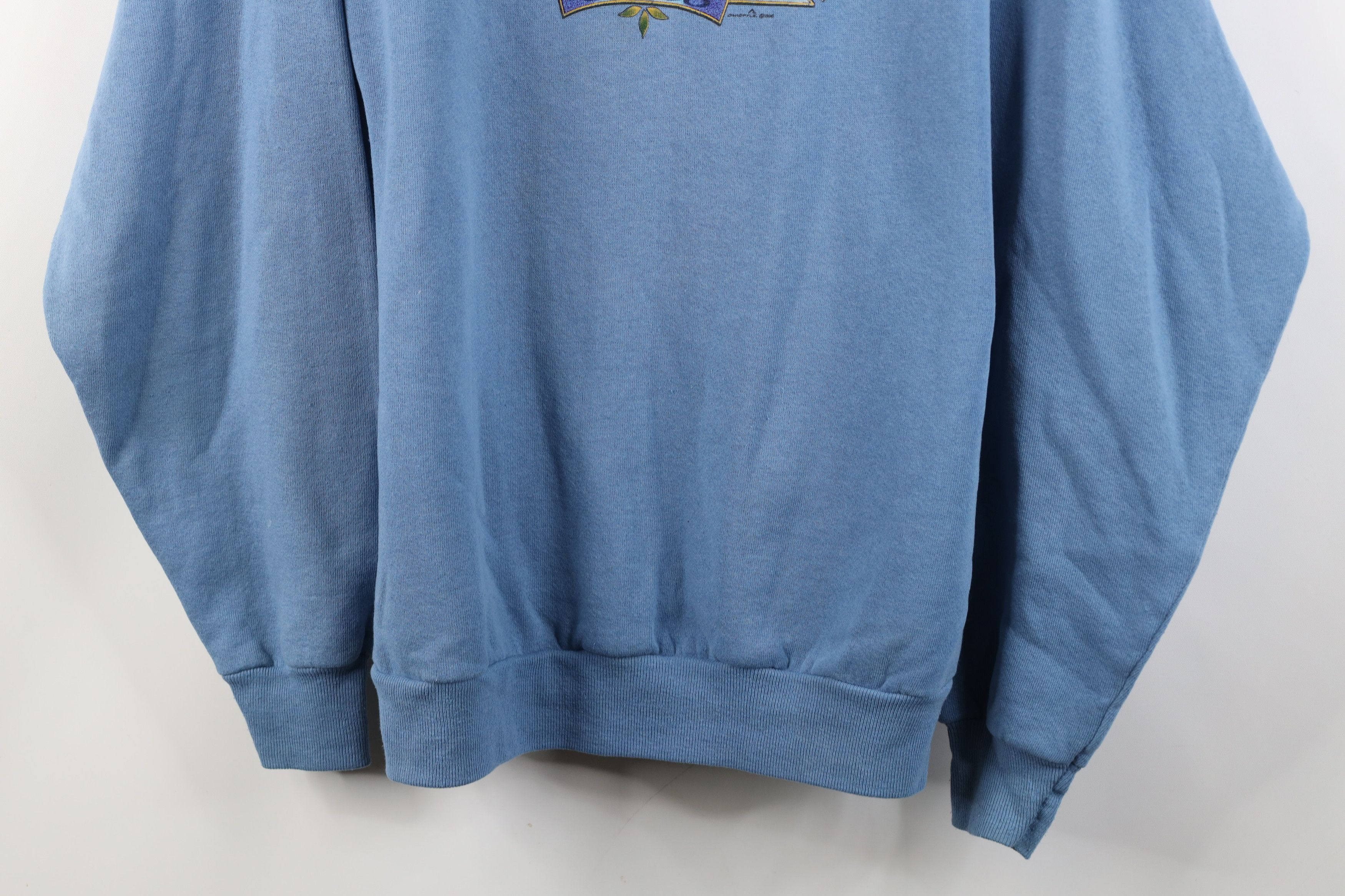 Vintage Vintage 90s Oregon Ohio Crewneck Sweatshirt Blue Size XL / US 12-14 / IT 48-50 - 3 Thumbnail