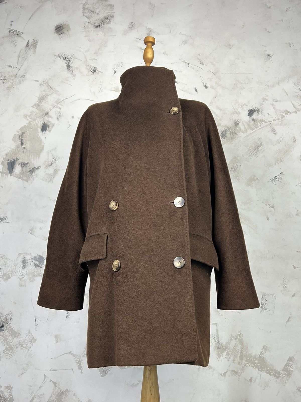 Max Mara Vintage Max Mara Wool Cashmere Coat Size S - M Size S / US 4 / IT 40 - 2 Thumbnail
