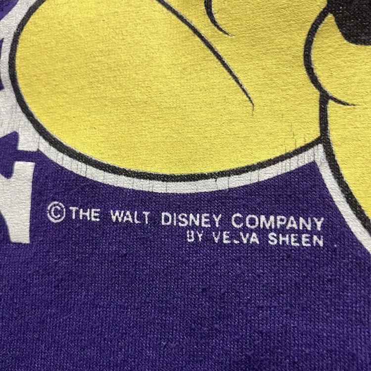 Disney × Velva Sheen × Vintage Vintage Mickey Mouse Florida Disney T Shirt Size US XL / EU 56 / 4 - 4 Thumbnail