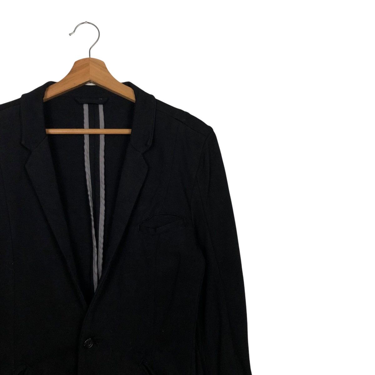 Japanese Brand 📌Vintage Cropped Biker Jacket Button Schlussel Issey Miyake Size US M / EU 48-50 / 2 - 7 Thumbnail