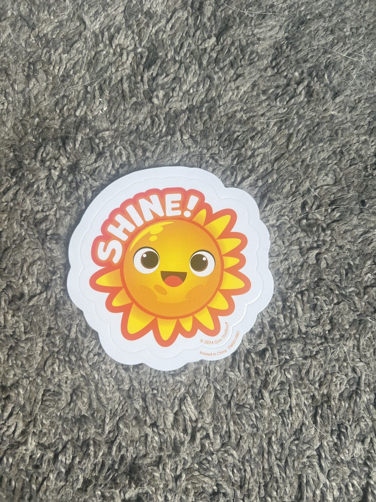 Hypebeast 2024 Grin Studios Shine! Sticker Size ONE SIZE - 1 Thumbnail