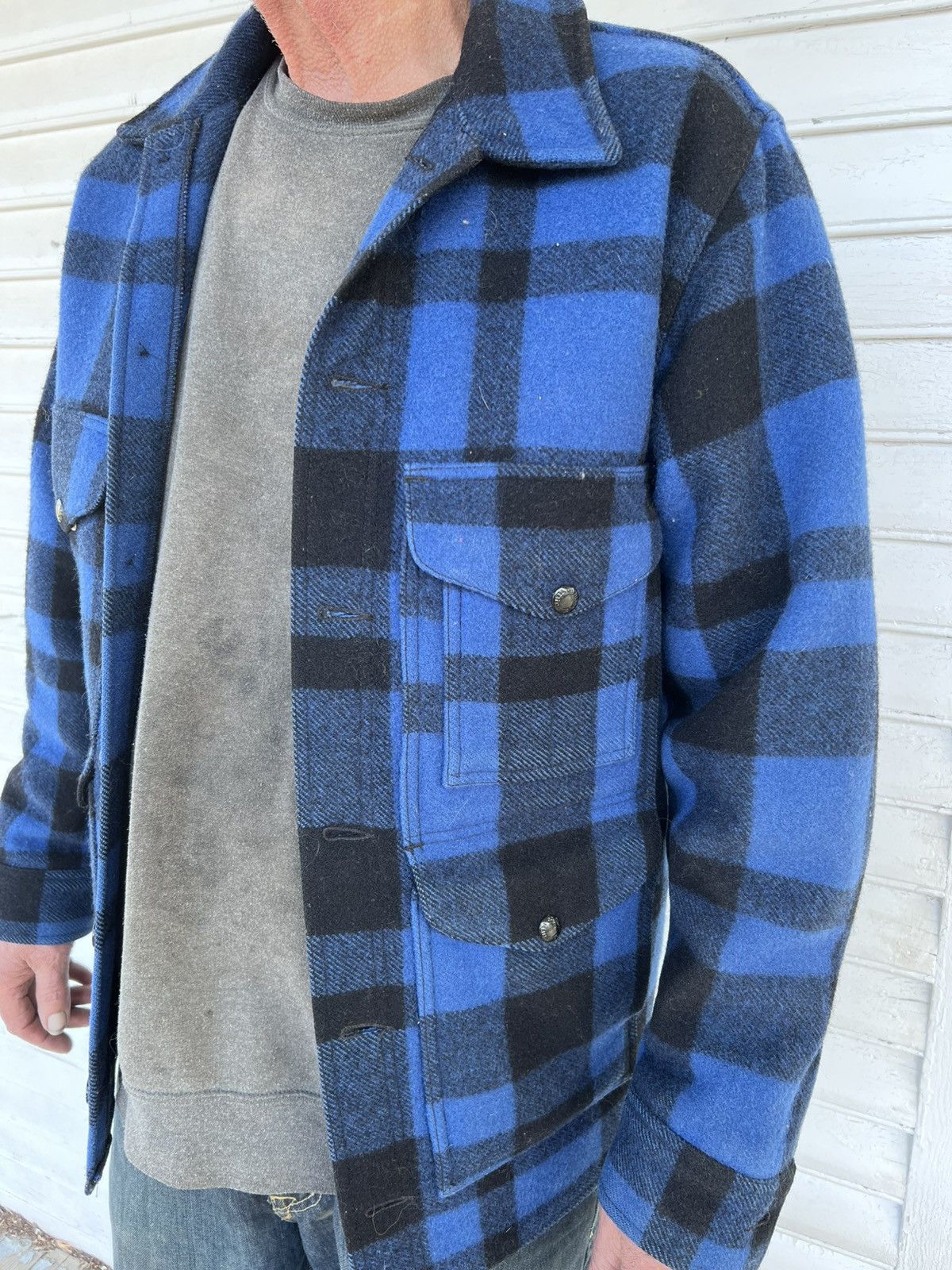 Other Vtg Filson wool Jacket sz 40 M Macknaw blue plaid Size US M / EU 48-50 / 2 - 1 Thumbnail