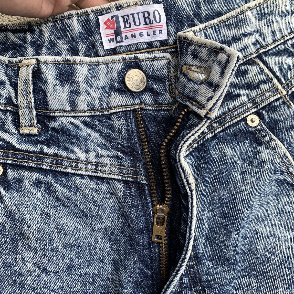 Wrangler Vintage 90s Wrangler Acid Wash Tapered Dirty Wash Denim W30 Size US 30 / EU 46 - 7 Thumbnail