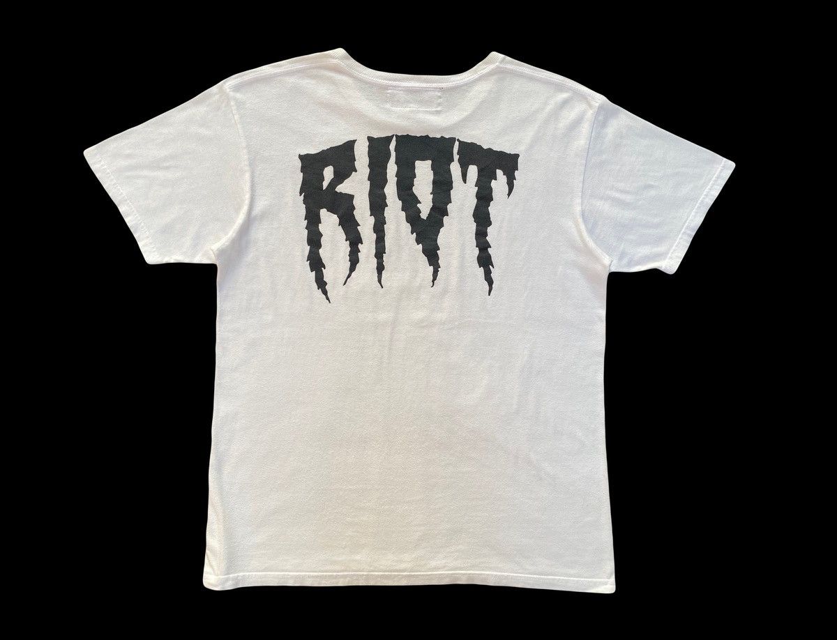 Japanese Brand 🔥RARE🔥 Vintage MILK BOY Cyber Punk “RIOT” Tshirt Size US M / EU 48-50 / 2 - 2 Thumbnail