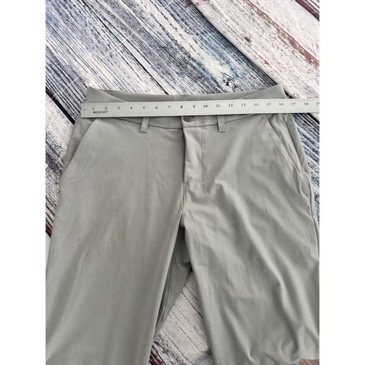 Lululemon Lululemon Men's ABC Slim Performance Pants - Light Gray Size US 31 - 9 Thumbnail