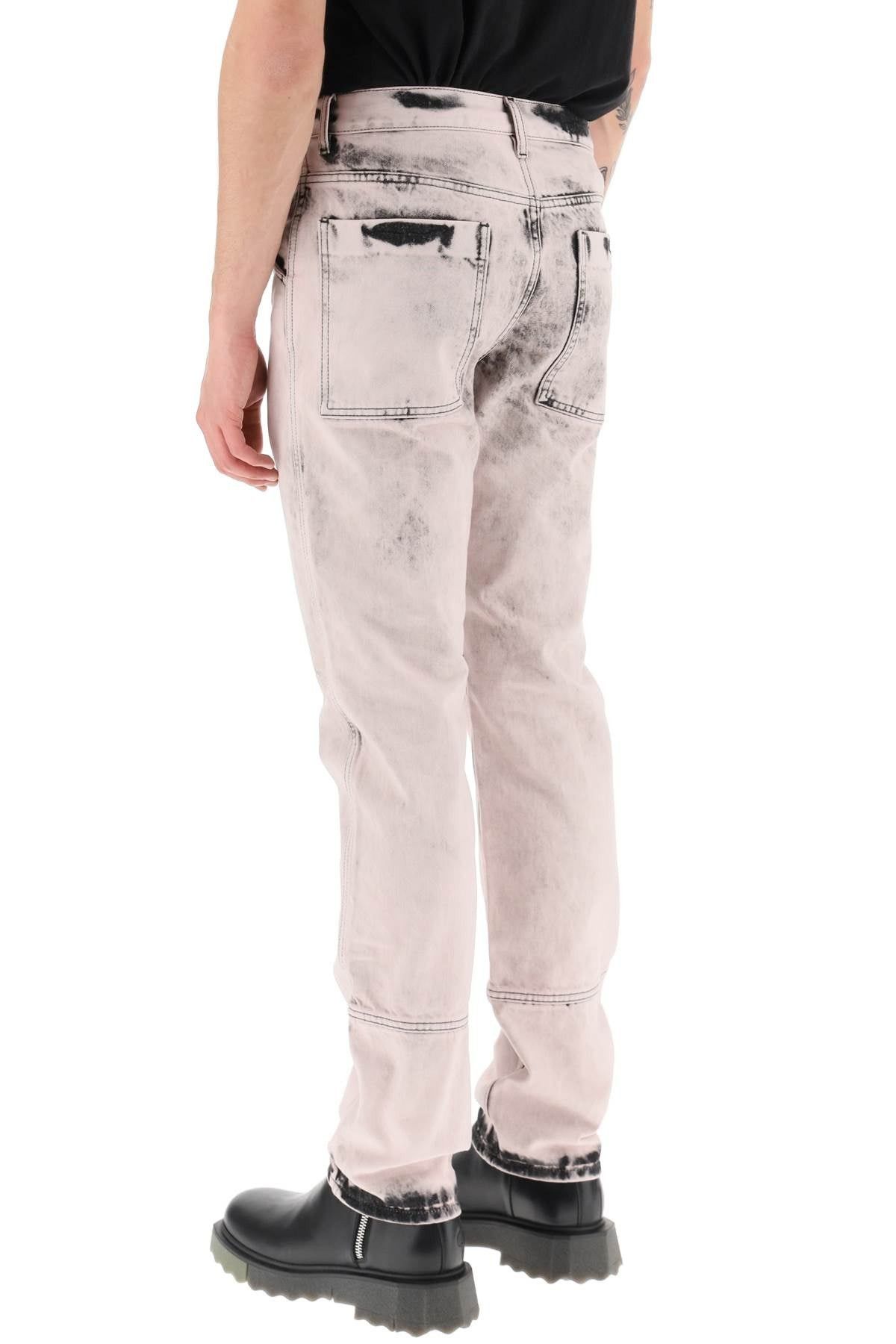 OAMC o1y0225 Denim Pant in Pink/Black Size US 32 / EU 48 - 4 Thumbnail