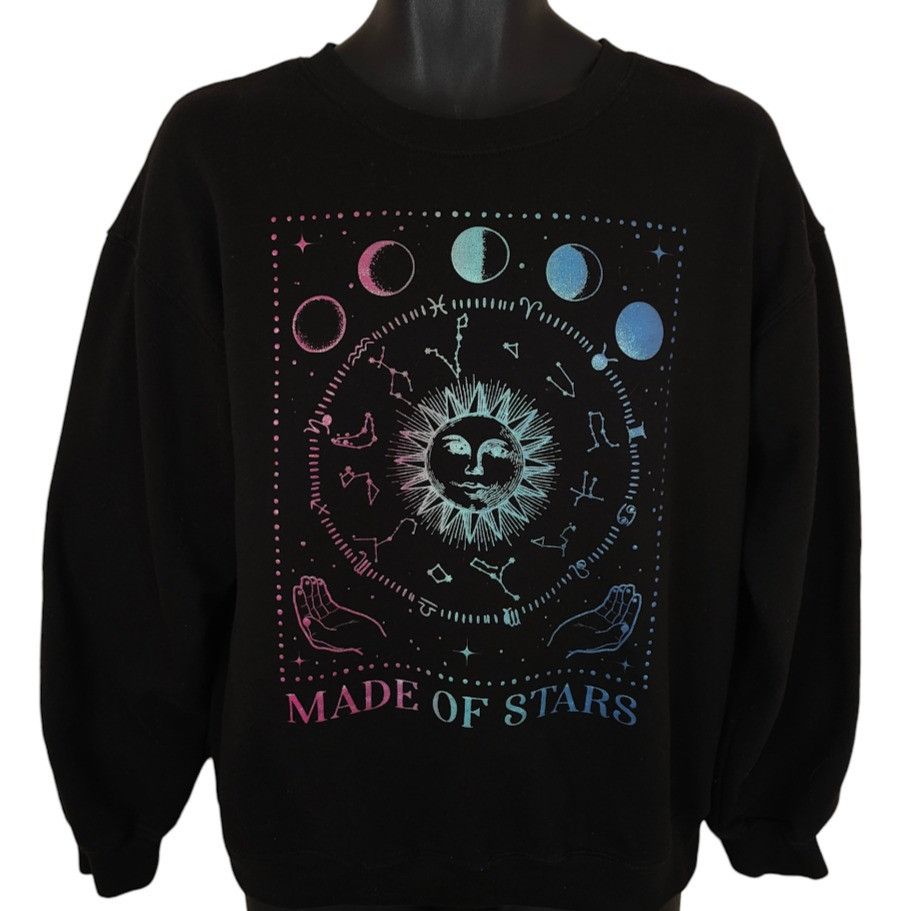 Other Zodiac Sign Chart Sweatshirt Mens Size Medium Black Size US M / EU 48-50 / 2 - 1 Thumbnail