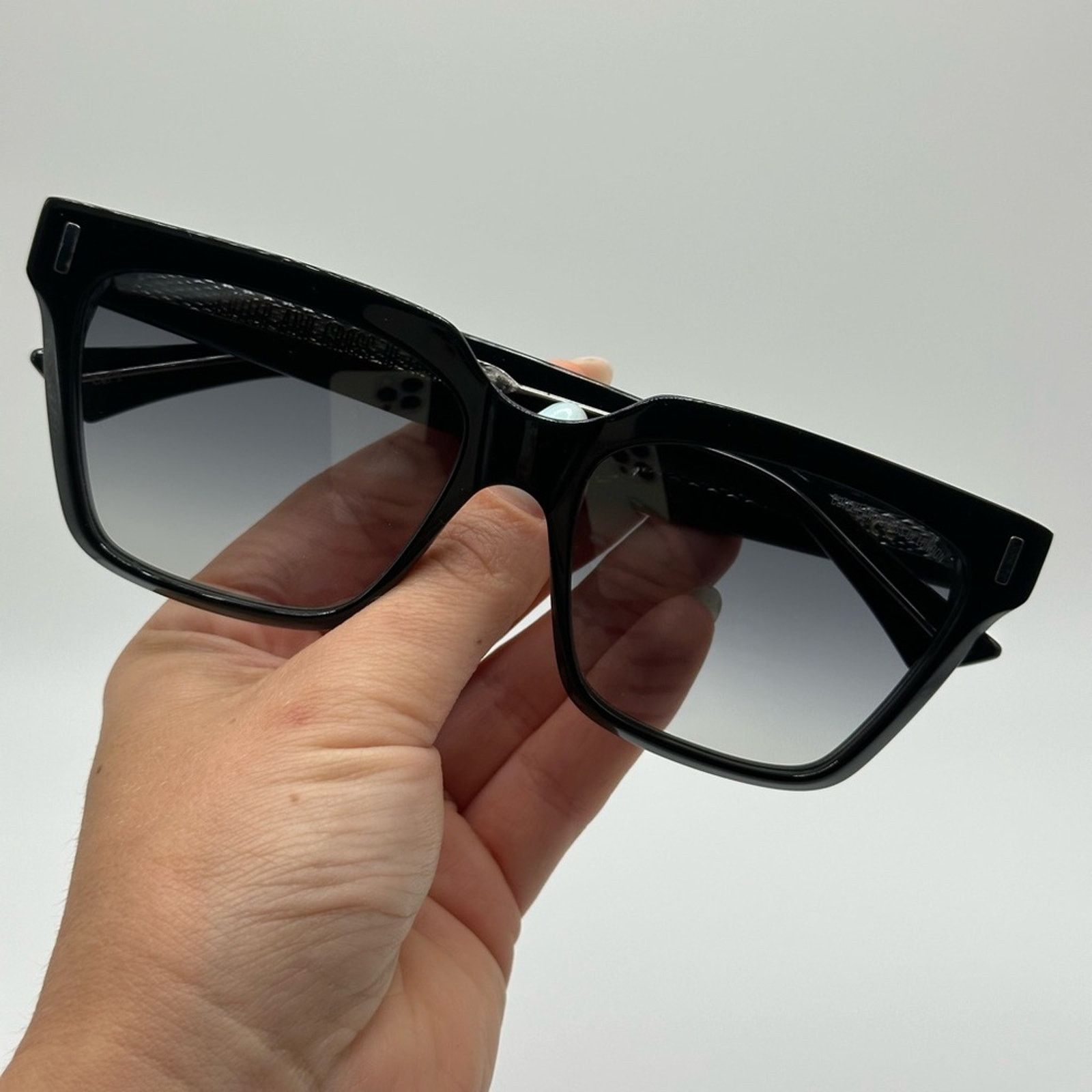 Cutler and Gross BRAND NEW CUTLER AND GROSS CG1347S 001 Black Unisex Size ONE SIZE - 7 Thumbnail