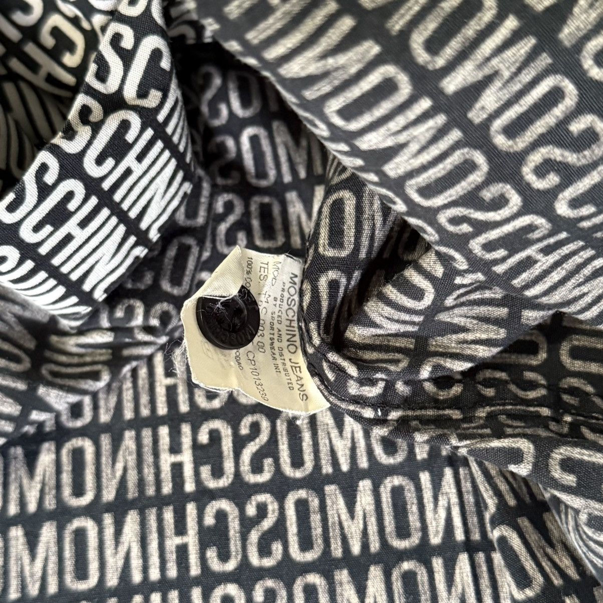 Moschino Moschino Monogram Shirt Size US L / EU 52-54 / 3 - 8 Thumbnail
