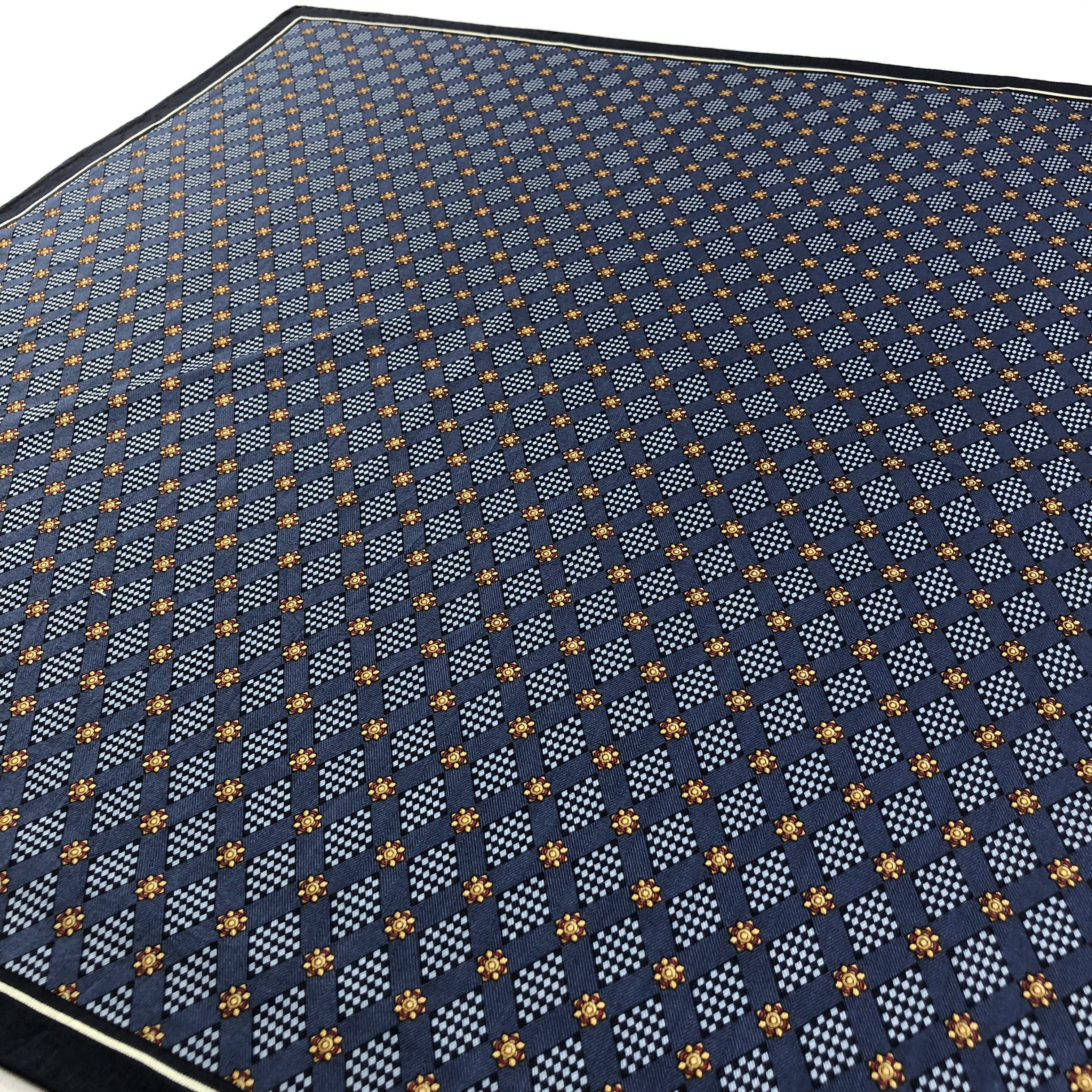 Alfred Dunhill Dunhill Handkerchief Neckerchief Bandana H1477 Size ONE SIZE - 3 Thumbnail
