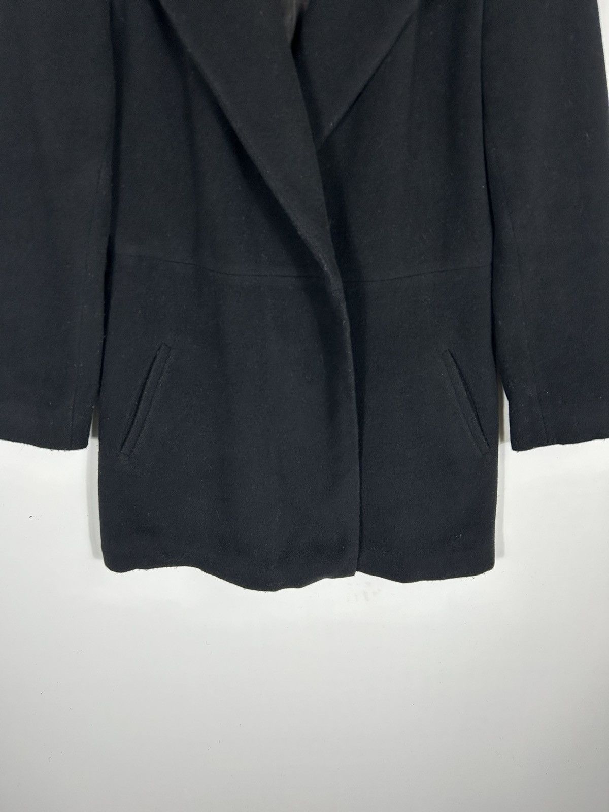 agnes b. ⚡️Vintage Agnes b. Wool Button Coat Jacket Size XS / US 0-2 / IT 36-38 - 5 Thumbnail