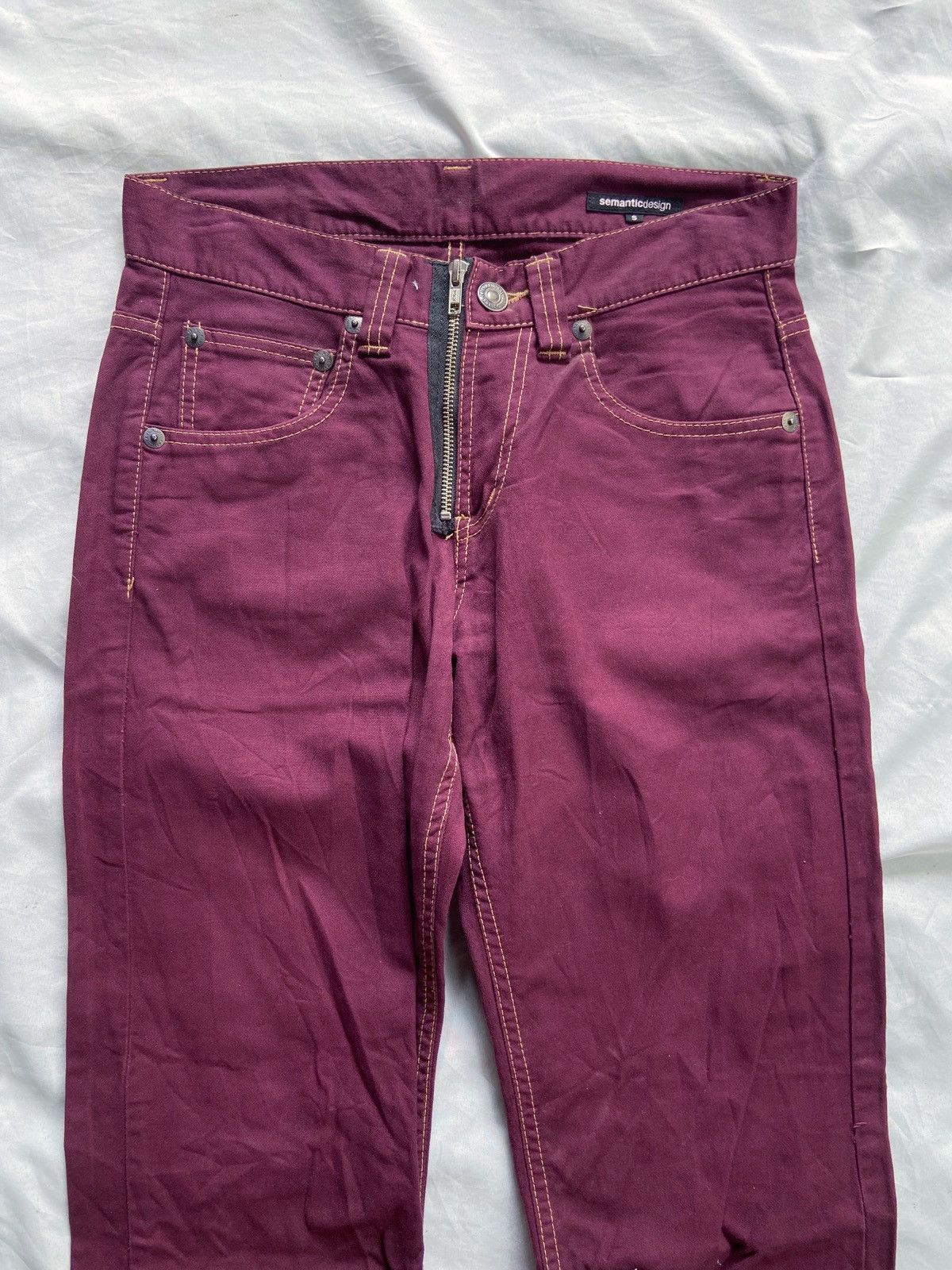 semanticdesign SEMANTICDESIGN ARCHIVE CHINO PANTS Size US 30 / EU 46 - 4 Thumbnail