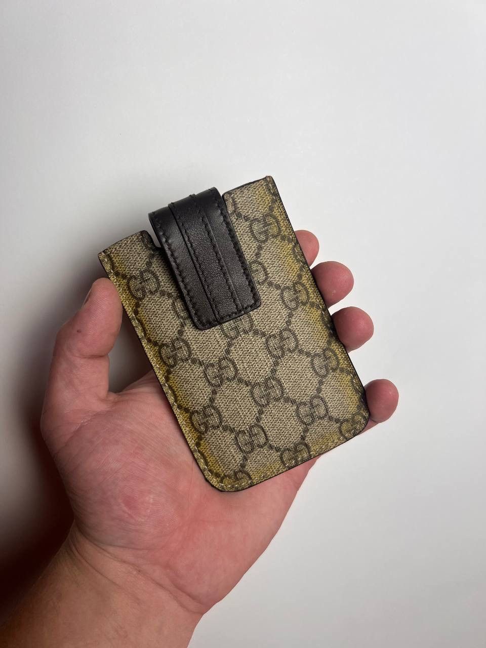 Vintage GUCCI GG Pattern Beige Case Size ONE SIZE - 2 Thumbnail