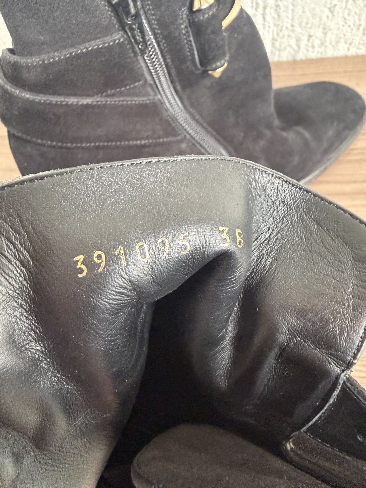 Balenciaga Suede ankle boot Size US 8 / IT 38 - 9 Thumbnail