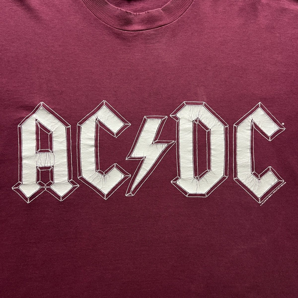AC/DC × Band Tees × Vintage Boxy Washed Fade T-shirt ACDC Ballbreaker World Tour 1996 Size US XL / EU 56 / 4 - 8 Thumbnail