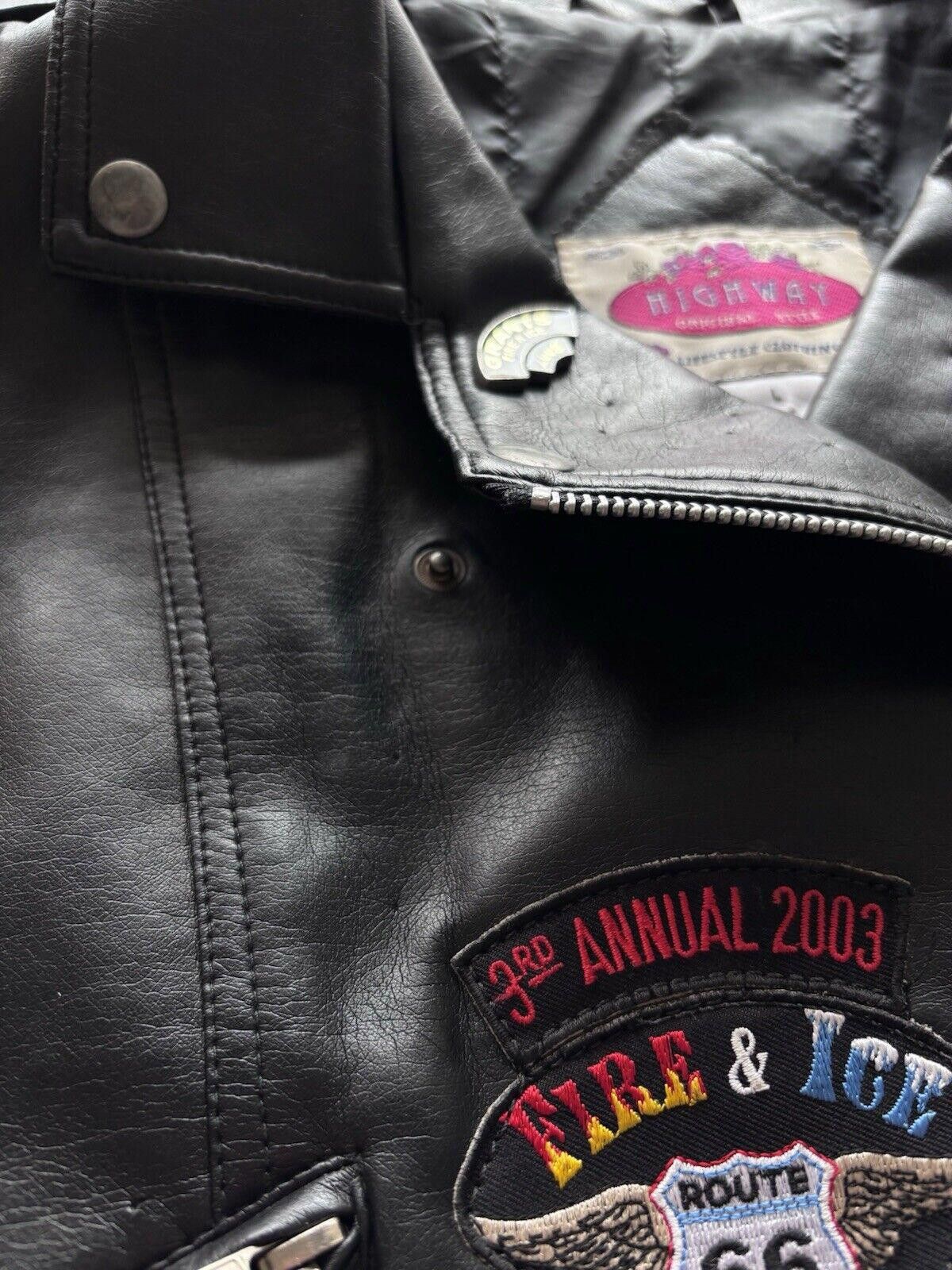 Vintage Vintage Y2K Highway Biker Lady Leather Vest Large Patches Size L / US 10 / IT 46 - 8 Thumbnail