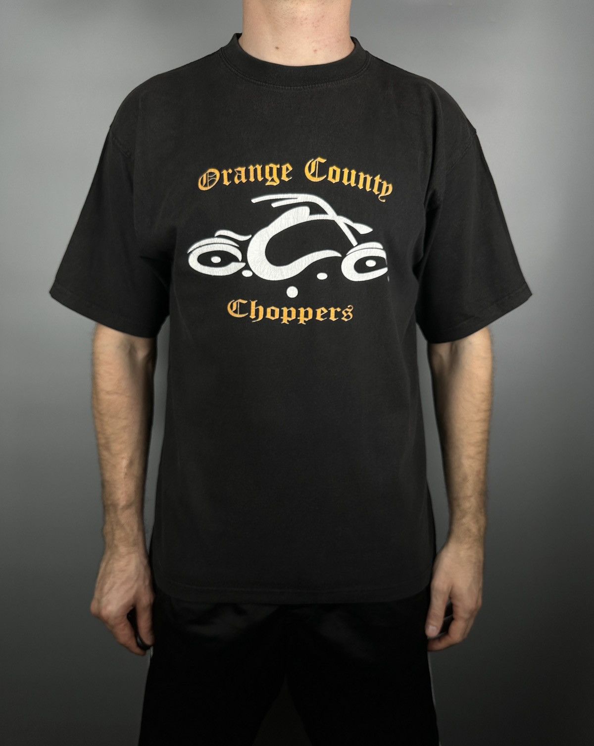 West Coast Choppers 90s Vintage Orange County Choppers T Shirt Tee Harley Size US L / EU 52-54 / 3 - 2 Thumbnail