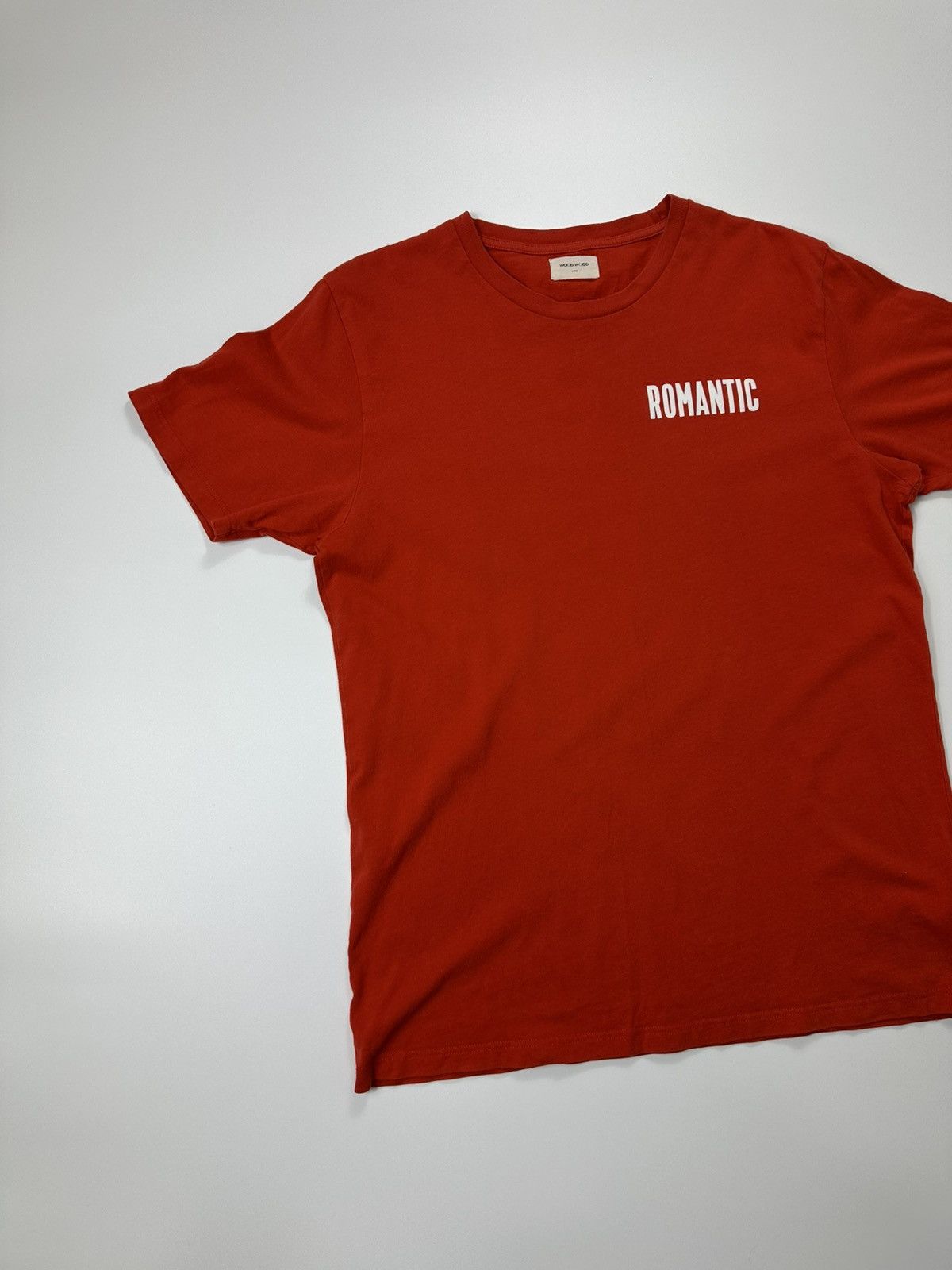 Wood Wood Wood Wood Romatic T-shirt Red Logo Size US L / EU 52-54 / 3 - 2 Thumbnail
