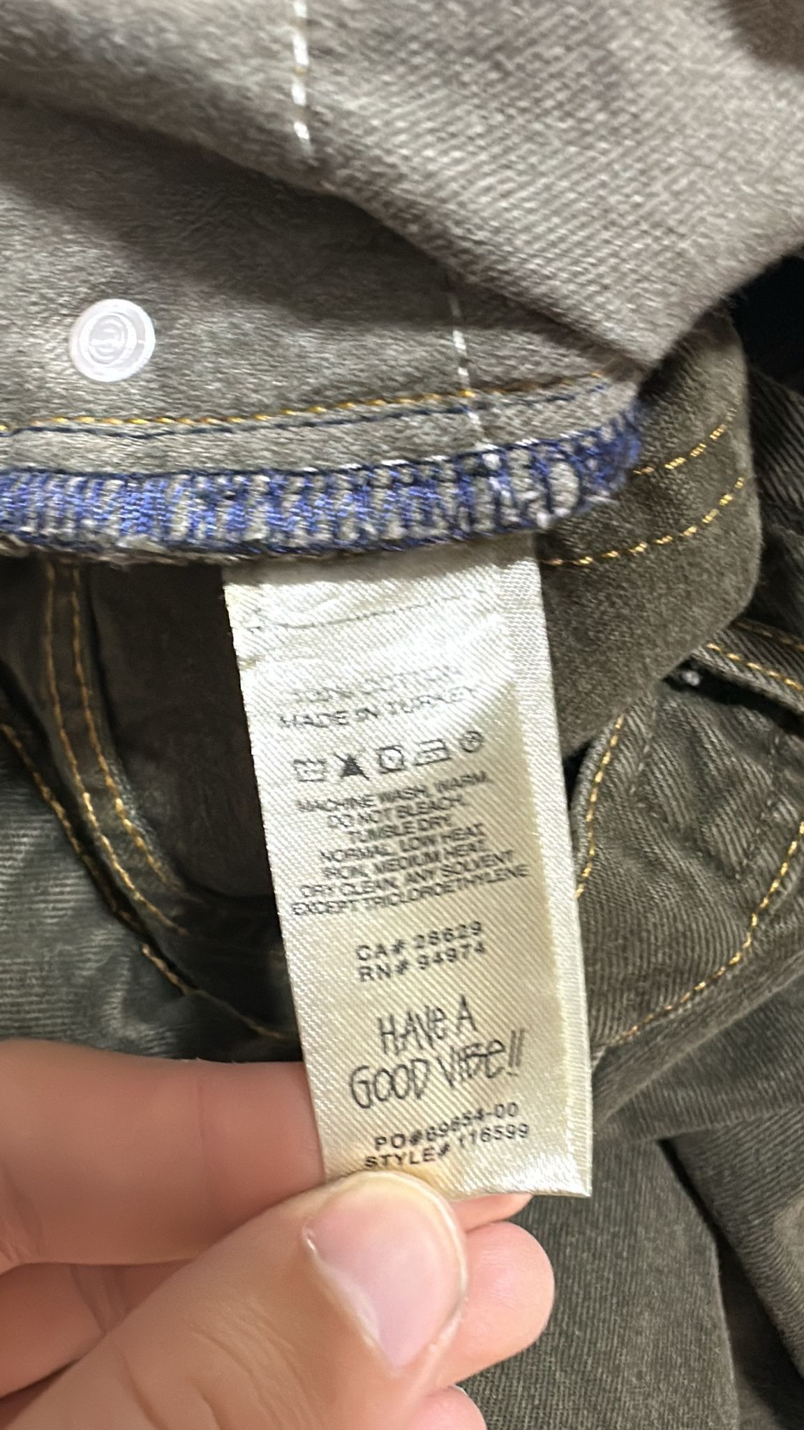 Stussy Stussy Big Ol Jean Olive Size 34 Size US 34 / EU 50 - 7 Thumbnail