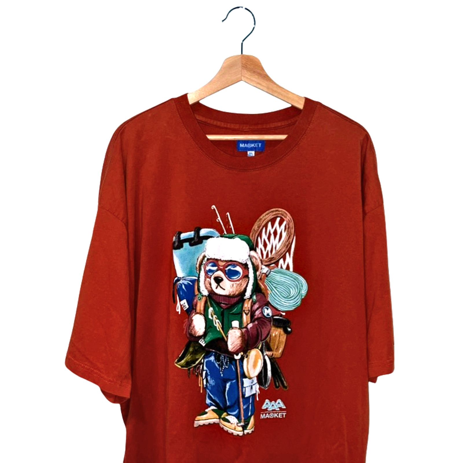 Other Chinatown Market Ultralight Bear Graphic T Shirt Orange 2XL Size US XXL / EU 58 / 5 - 4 Thumbnail