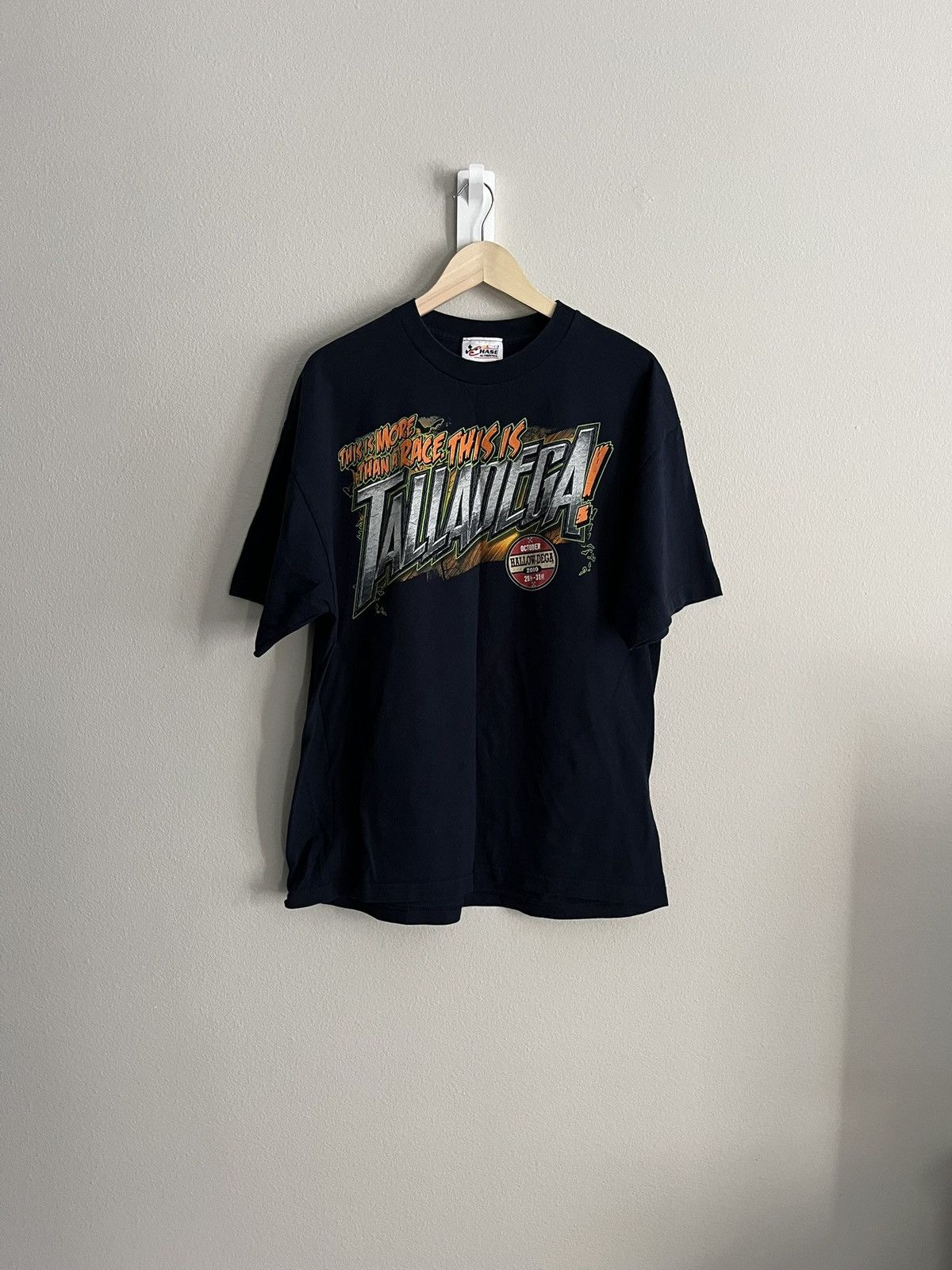Vintage Vintage 2010 Talldega Chase Authentics Racing Tee Size US XL / EU 56 / 4 - 1 Thumbnail
