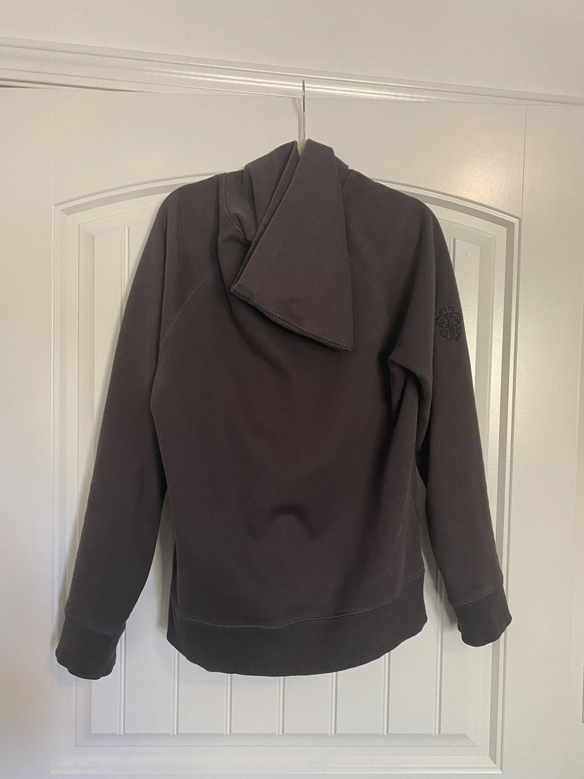 Chrome Hearts Chrome Hearts Ash Grey GRP Y NOT Zip Up Hoodie Size US S / EU 44-46 / 1 - 2 Thumbnail