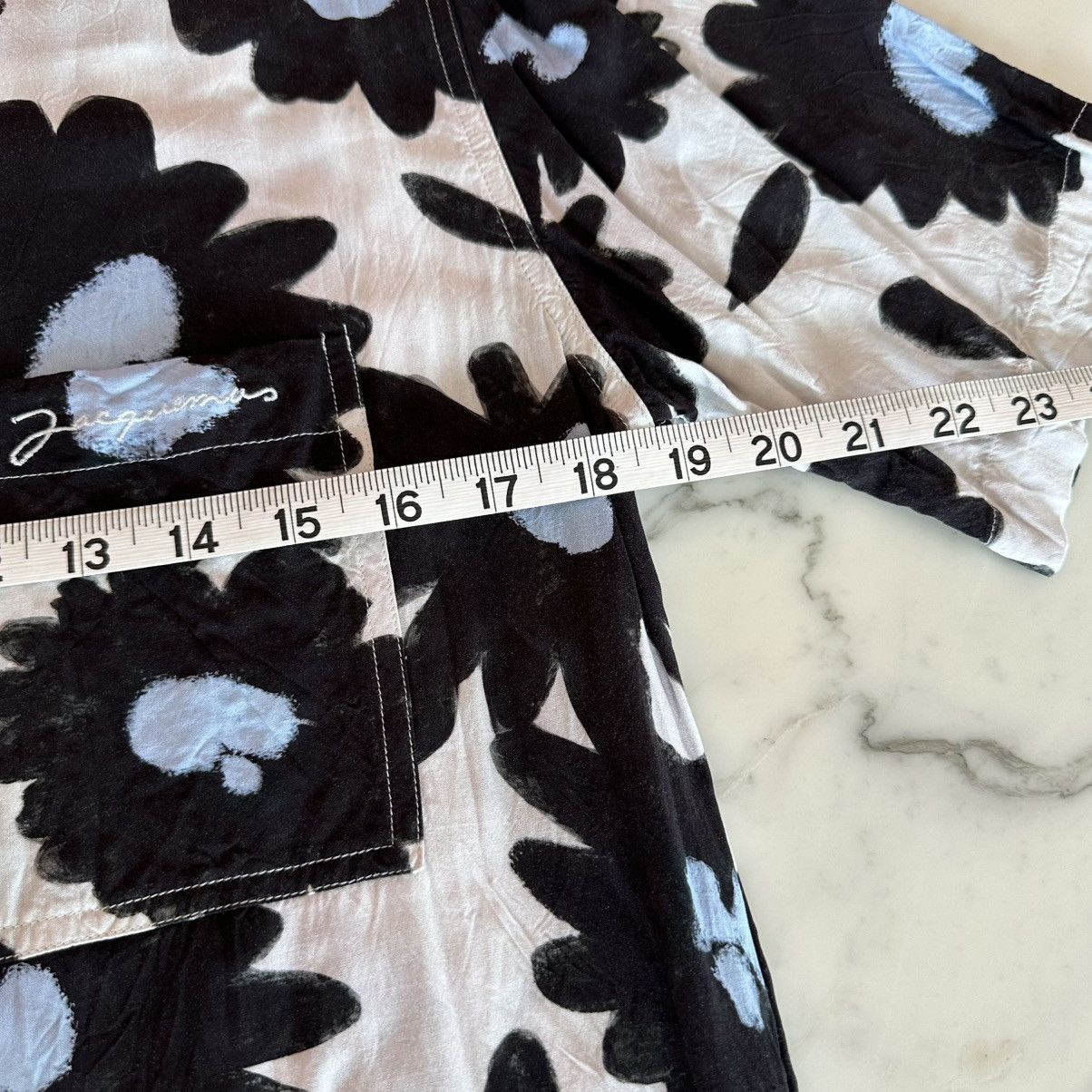 Jacquemus Jacquemus - Melo Floral print voile shirt. Size US M / EU 48-50 / 2 - 4 Thumbnail