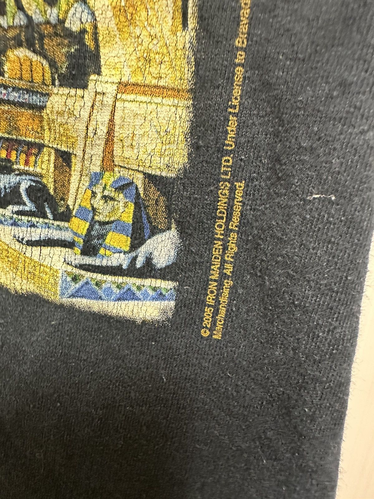 Band Tees × Iron Maiden × Vintage Vintage Iron maiden world slavery tour 84-85 shirt 2005 Size US XL / EU 56 / 4 - 4 Thumbnail