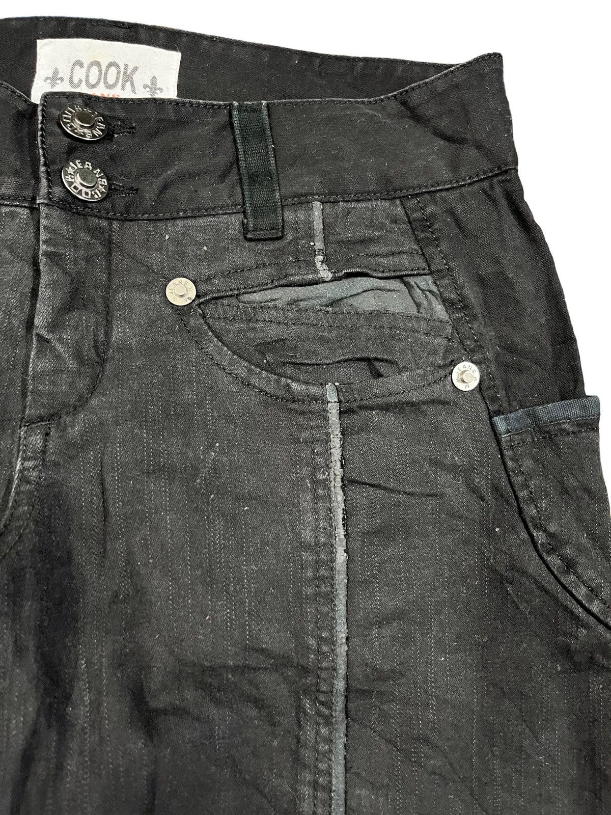 Beauty Beast Vintage Cook #E99 Baggy Denim Size US 31 - 4 Thumbnail