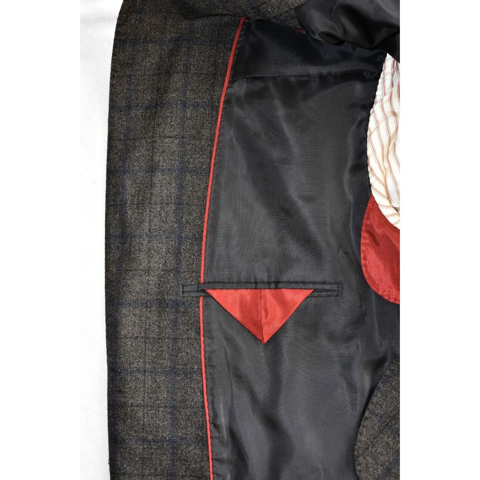 Loro Piana LORO PIANA ZELANDER TAILORED Plaid Merino Wool Blazer Sz 44R Size 44R - 7 Thumbnail