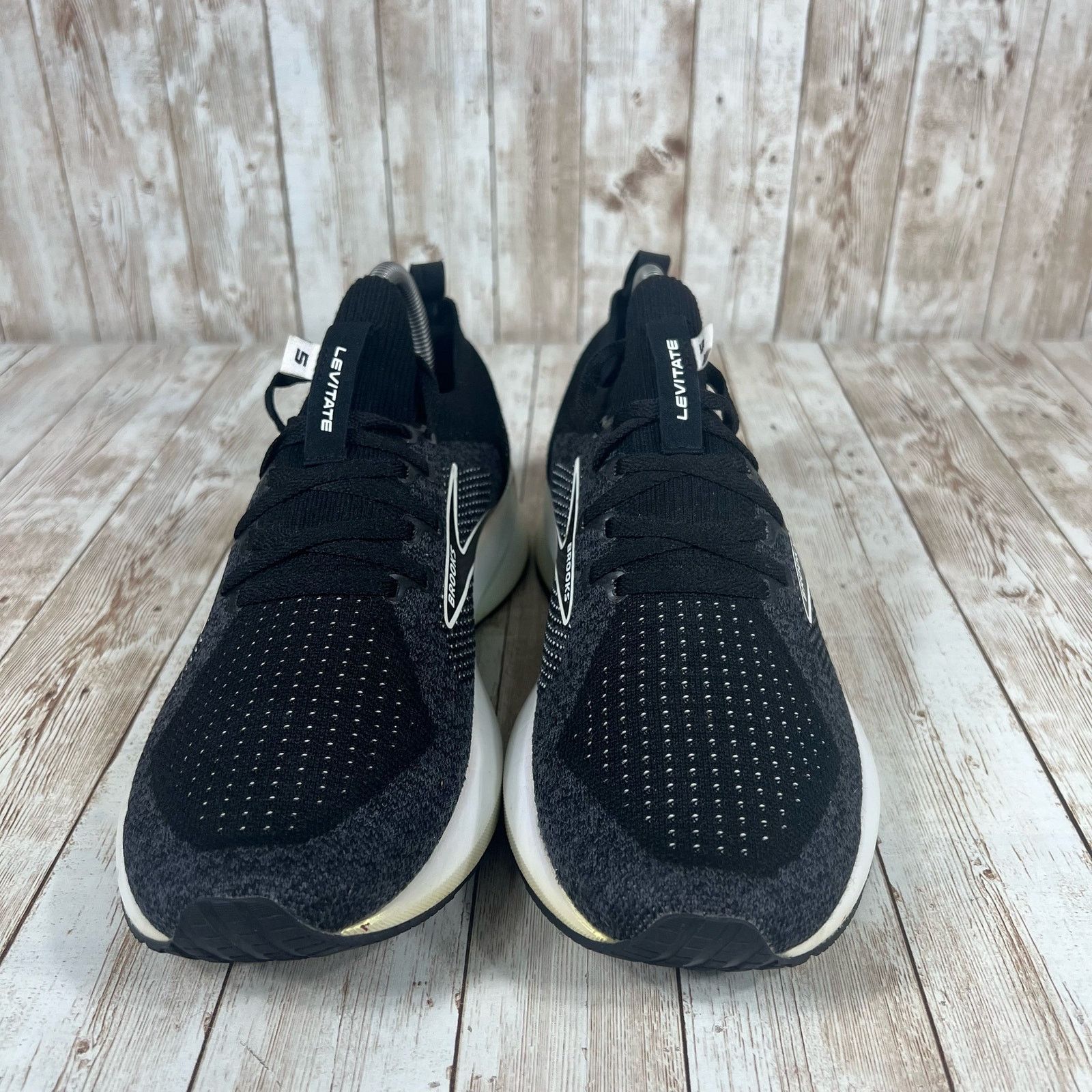Brooks Brooks levitate 5 stealth fit Womens 9 black Size US 9 / IT 39 - 3 Thumbnail