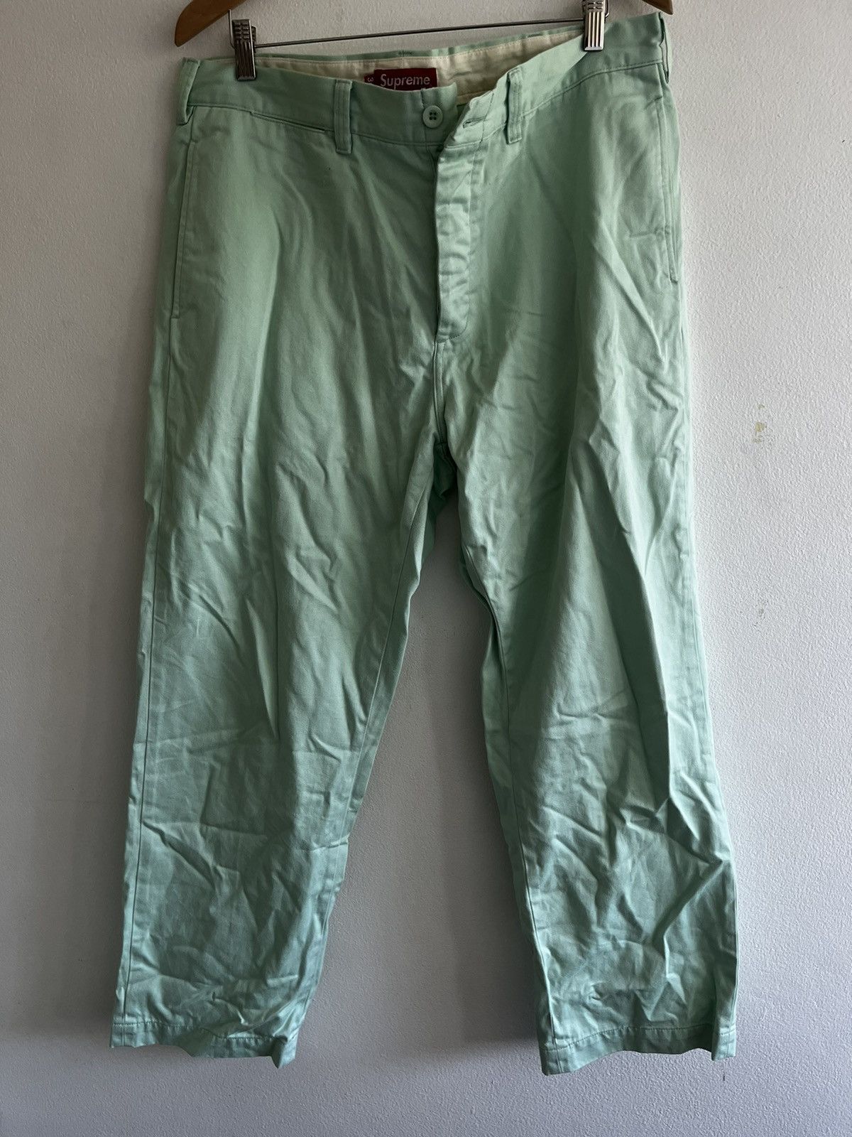 Supreme Supreme Men’s Trousers Size 35 Size US 34 / EU 50 - 2 Thumbnail