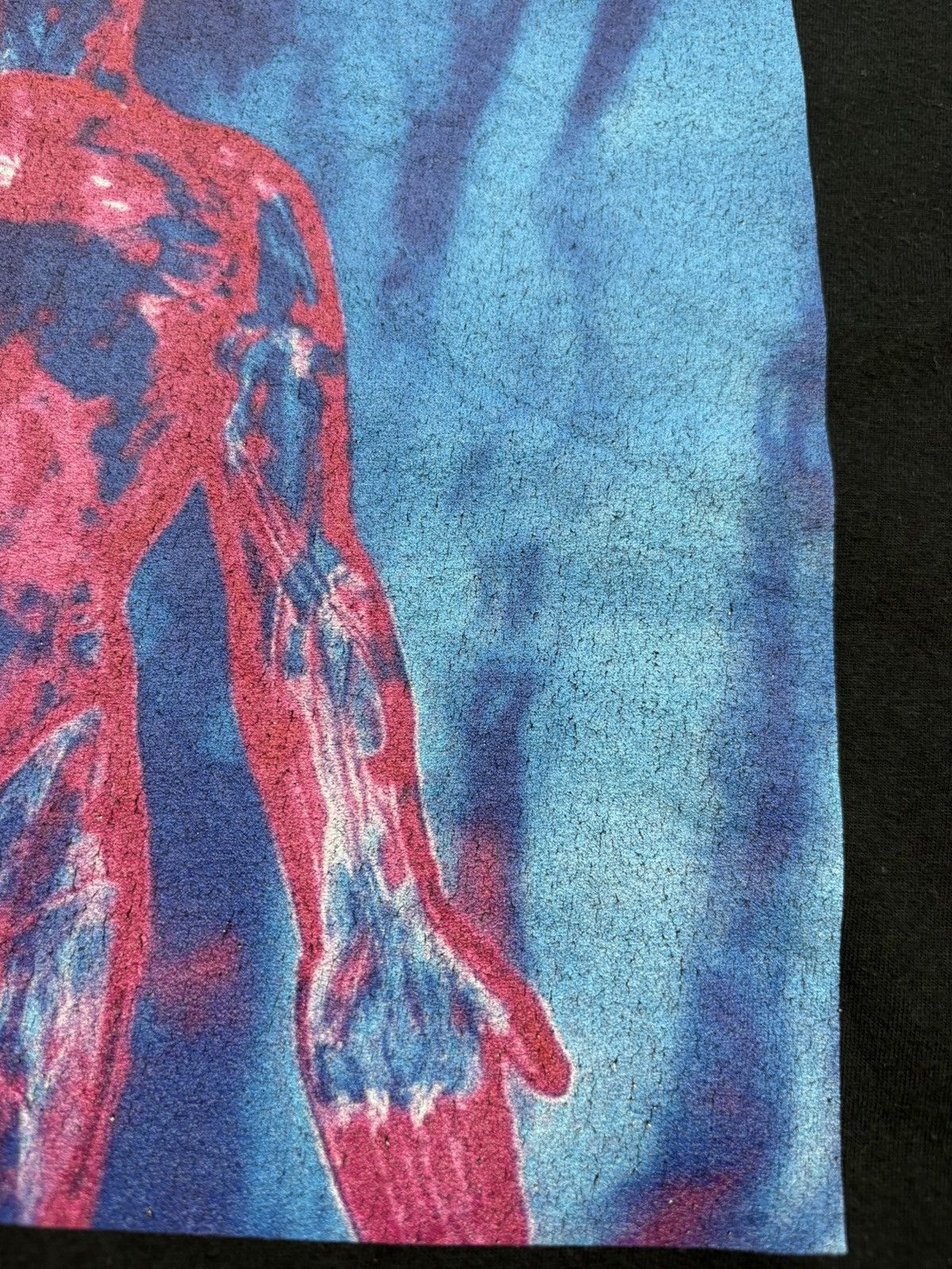Band Tees Nirvana “Sliver” Red & Blue Anatomical Figure Vintage Tee Size US XXL / EU 58 / 5 - 8 Thumbnail