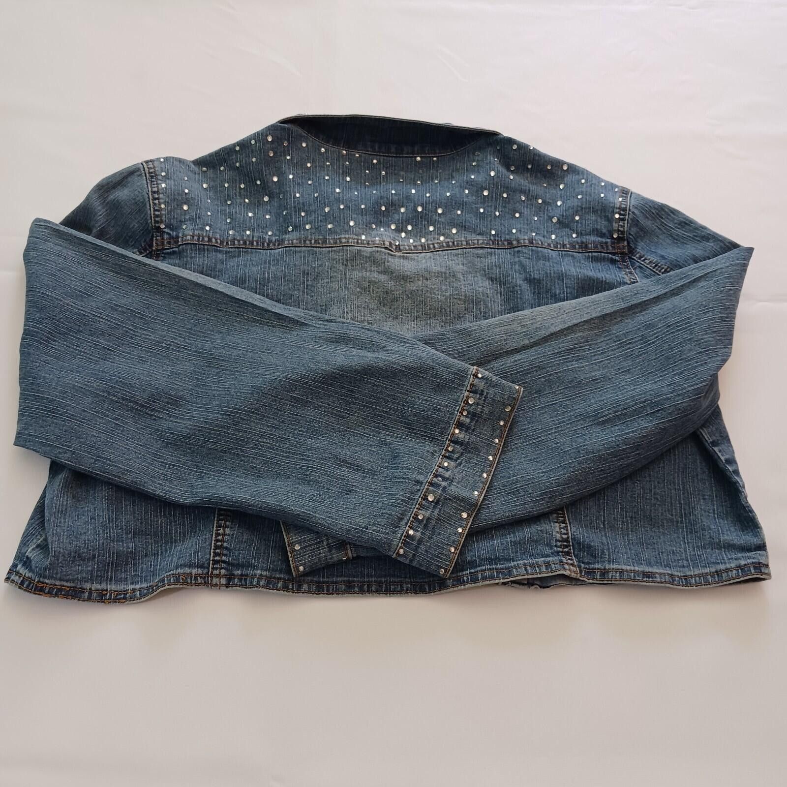 Other VTG Thalia Sodi Denim Women Jacket Jeans Blue Vest Size M Size M / US 6-8 / IT 42-44 - 12 Thumbnail