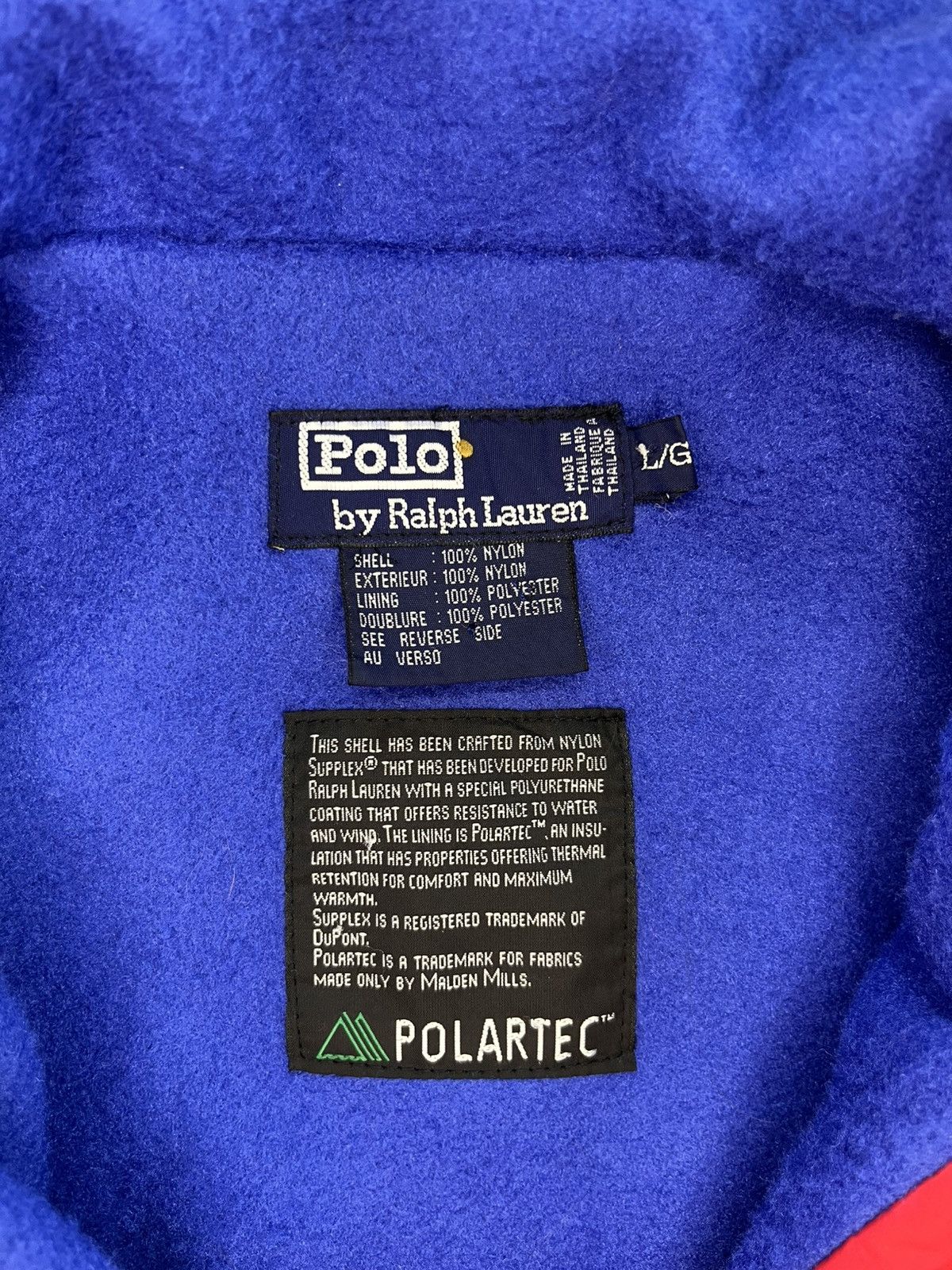 Polo Ralph Lauren 90s Ralph Lauren - Hi-Tech Fleece Vest Size US L / EU 52-54 / 3 - 5 Thumbnail