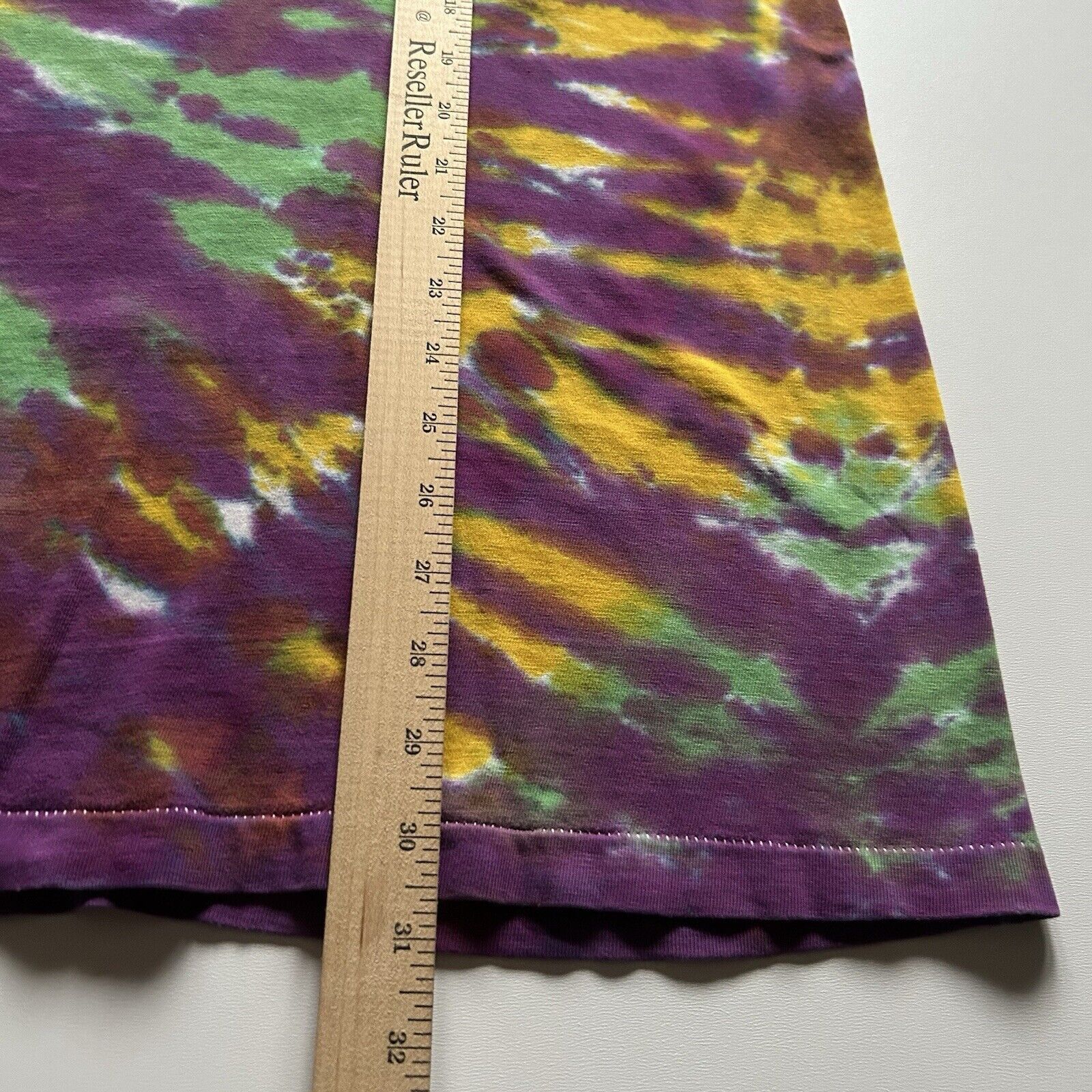 Vintage Vintage 90s Tie Dye Spiral Patterned Hippie T Shirt XL Rare Size US XL / EU 56 / 4 - 8 Thumbnail
