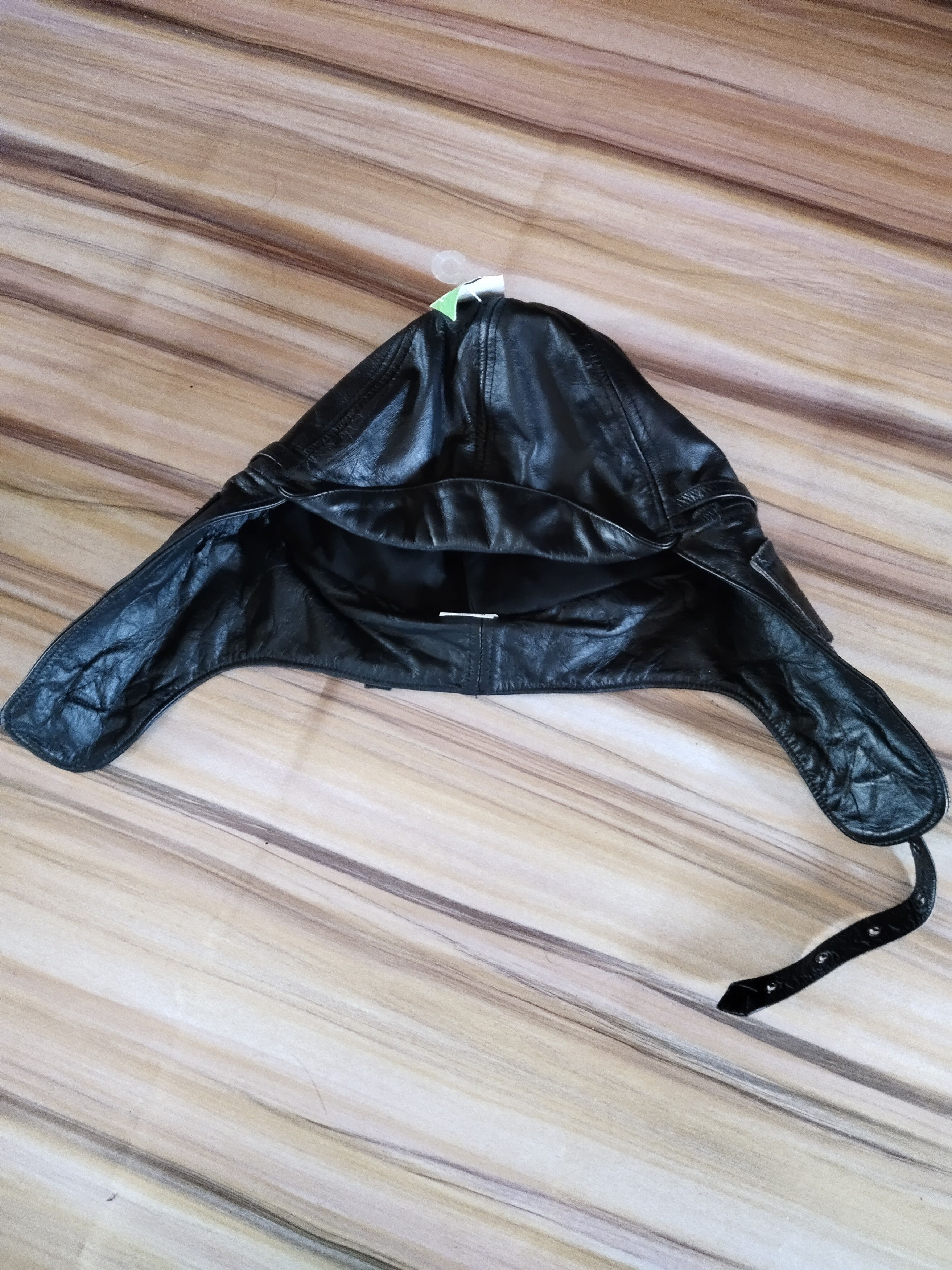 The Unbranded Brand Leather Aviator Cap Size ONE SIZE - 3 Thumbnail