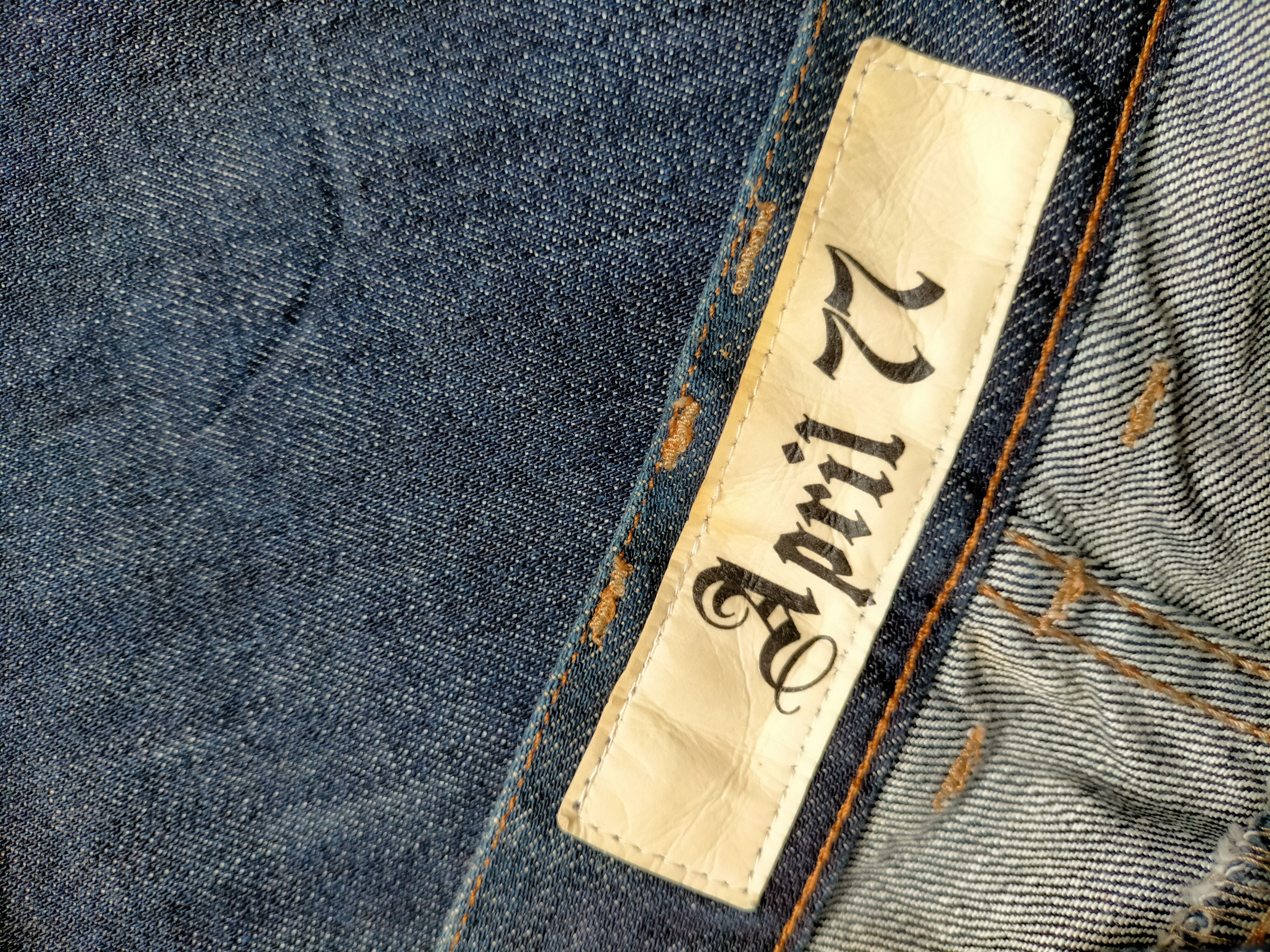 April 77 Aprill 77 Slim Ramones Blue Jeans Size US 29 - 23 Thumbnail