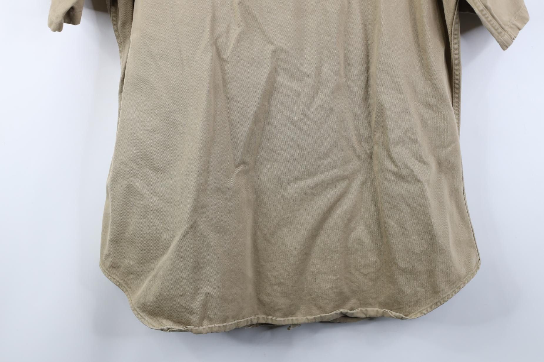 Vintage Vintage 50s Korean War Twill Military Button Shirt USA Size US M / EU 48-50 / 2 - 13 Thumbnail