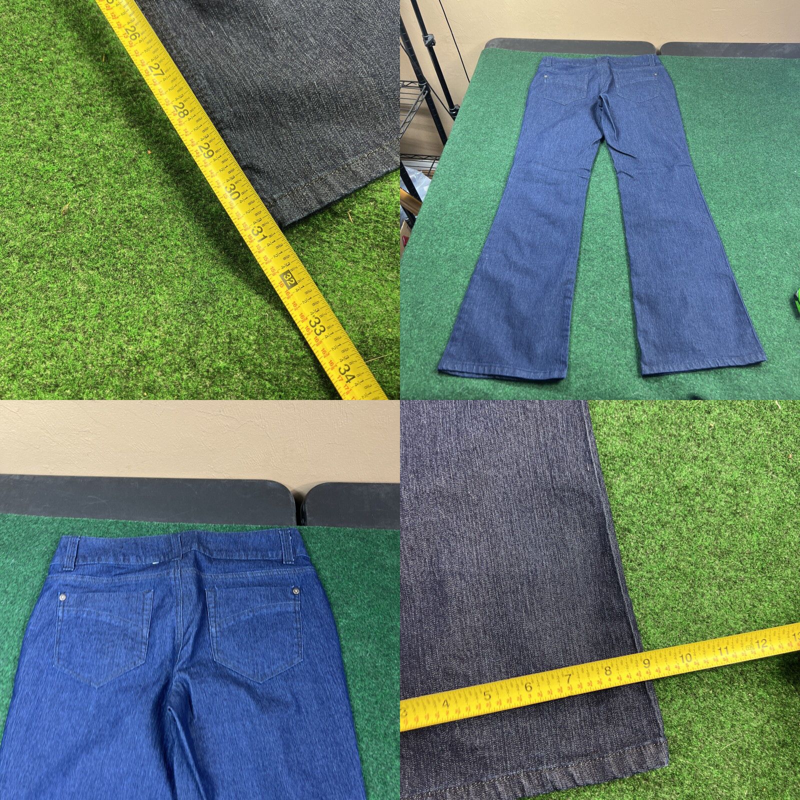 Vintage ANA A New Approach Modern Fit Trouser Blue Jeans Size 8 Measures 31x31 Size 30" / US 8 / IT 44 - 8 Thumbnail