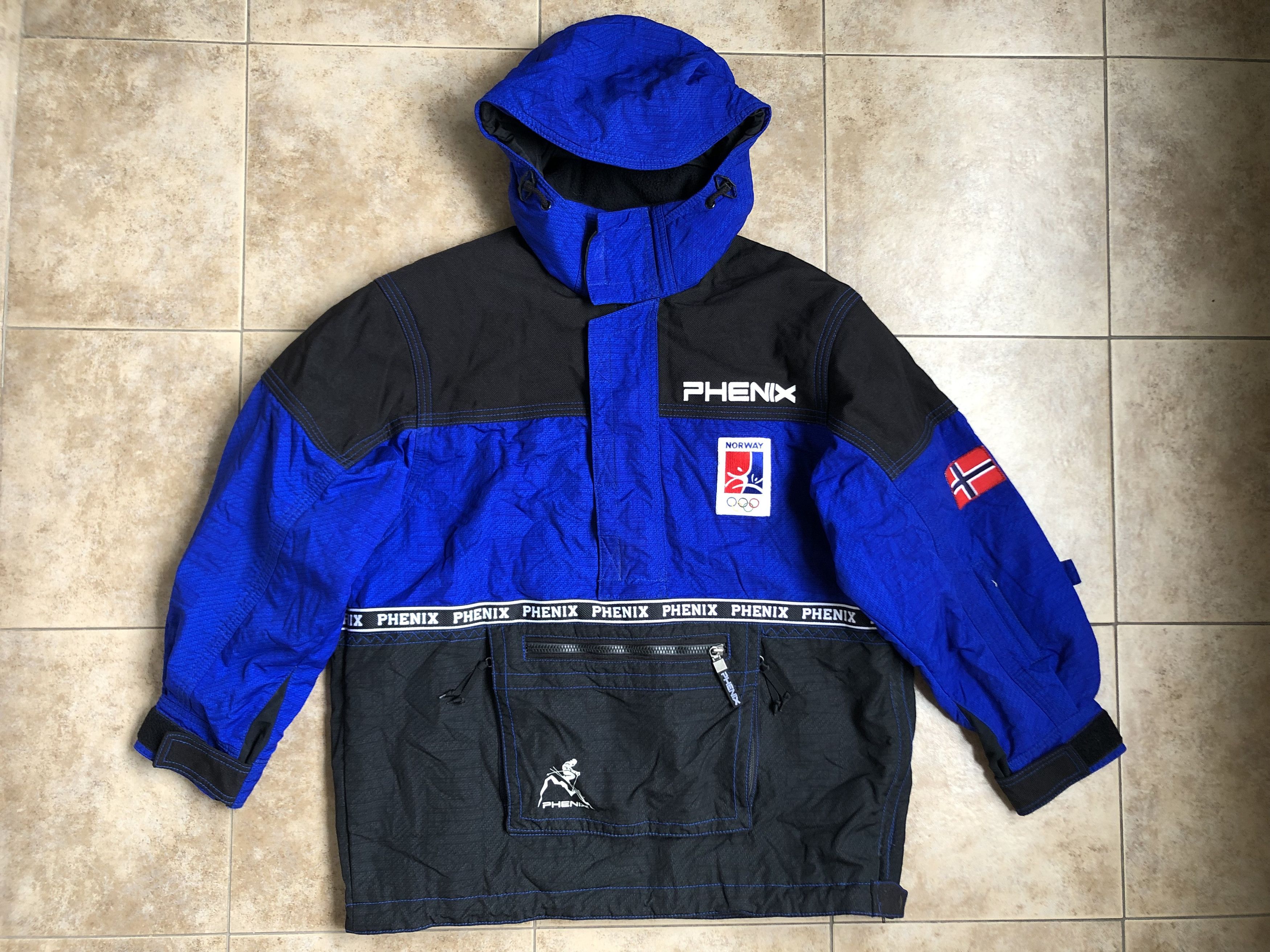 Phenix Vintage Phenix Norge Olympic Norwegian Ski Team Jacket Size US XL / EU 56 / 4 - 1 Thumbnail
