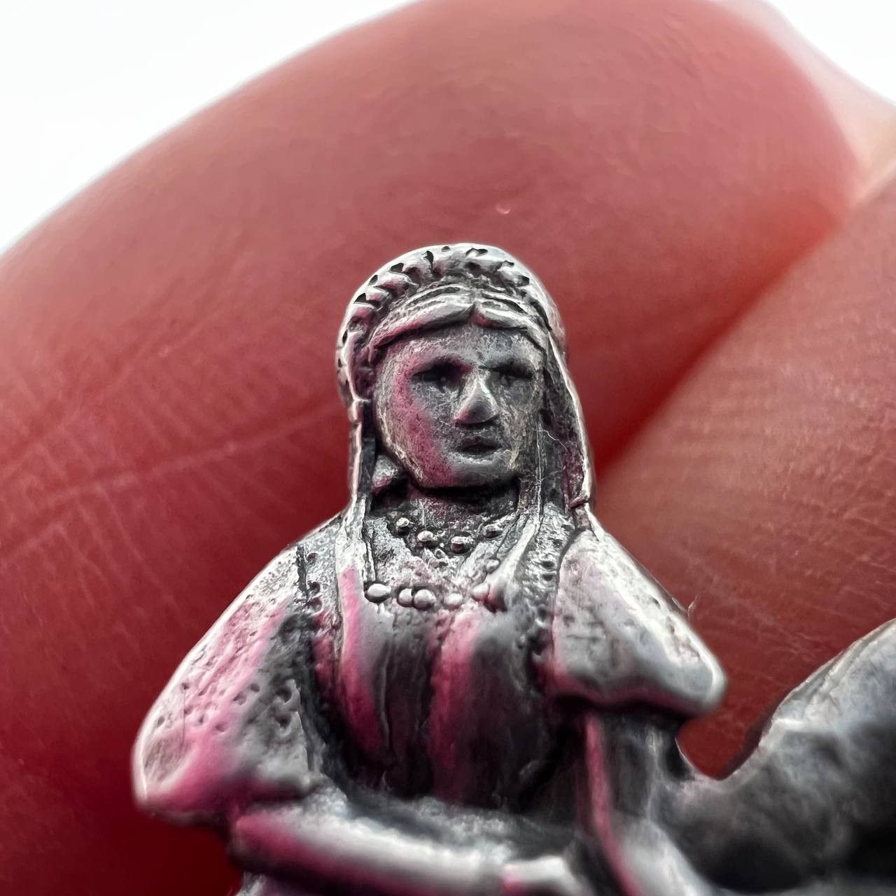 Vintage 1968 Vintage Ukrainian 875 Silver Brooch Hopak Dance Follk Size ONE SIZE - 6 Thumbnail