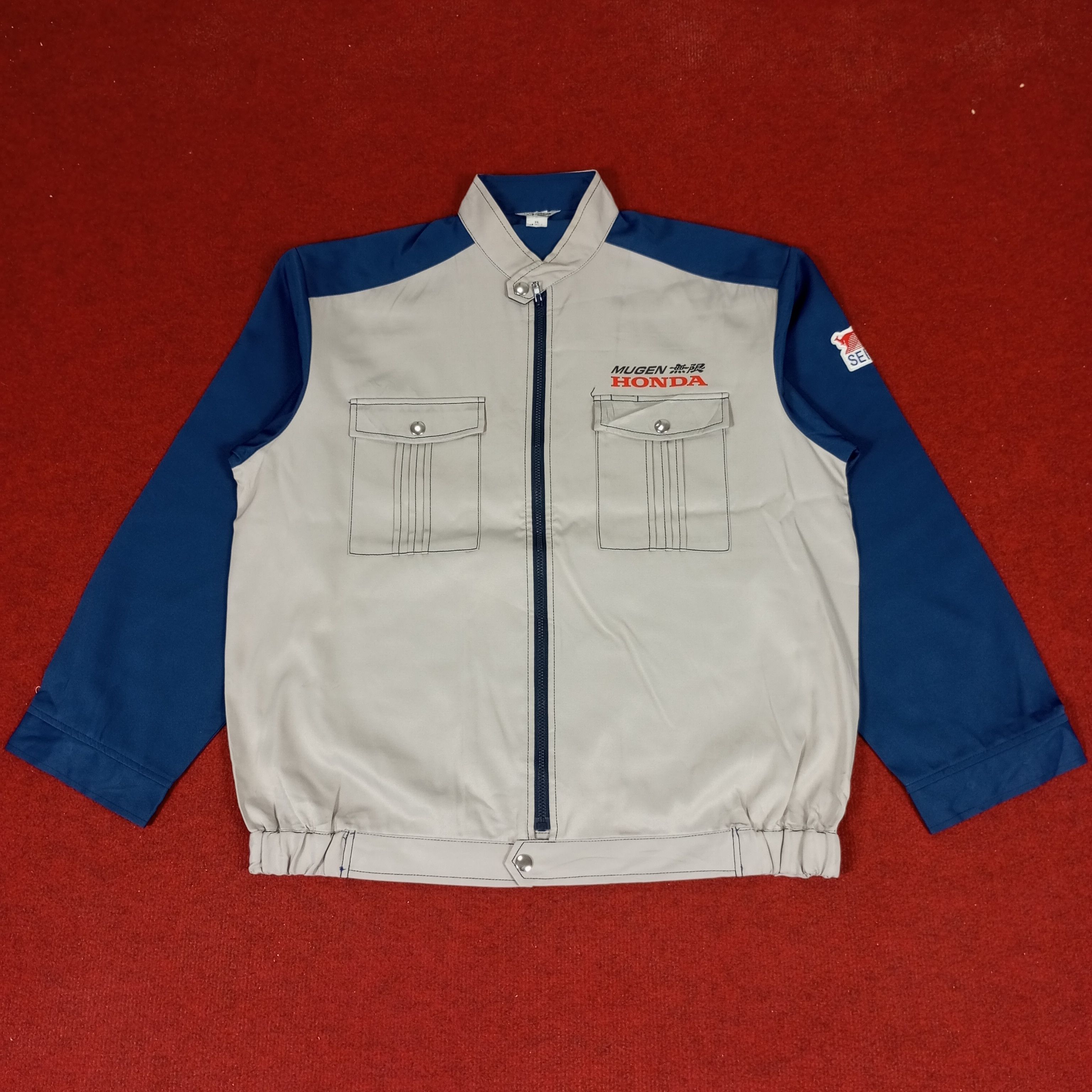 Japanese Brand × Vintage Mugen Honda Japanese Motorsports Custom Art Jacket Size US L / EU 52-54 / 3 - 3 Thumbnail