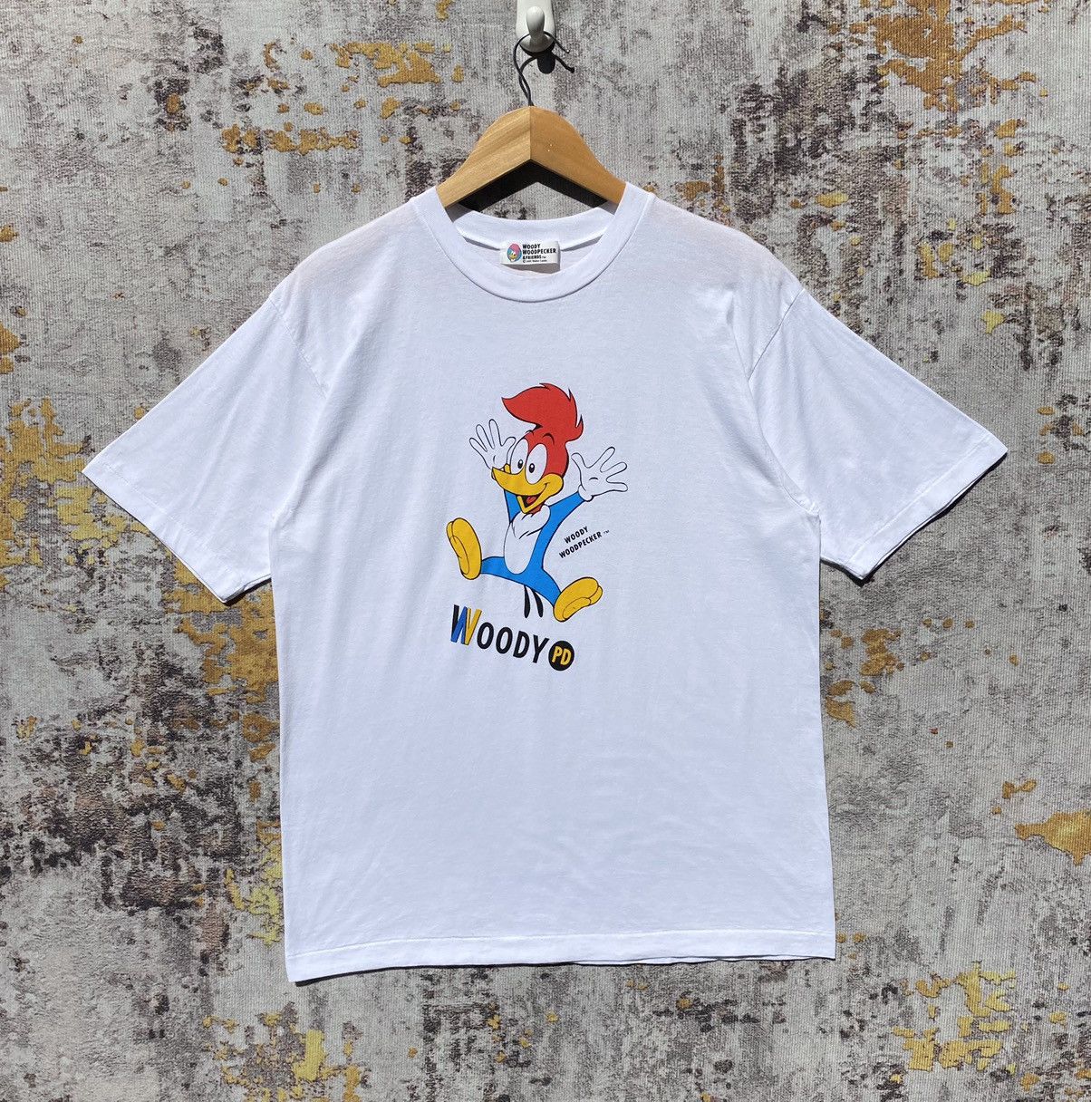 Universal Studios × Vintage Vintage 1995 Woody Woodpecker Cartoon Character Shirt Size US M / EU 48-50 / 2 - 1 Thumbnail