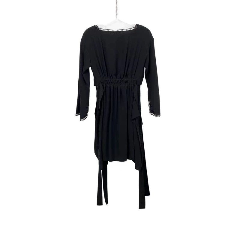 Fendi Fendi size 36 Black silk dress Size XS / US 0-2 / IT 36-38 - 2 Thumbnail