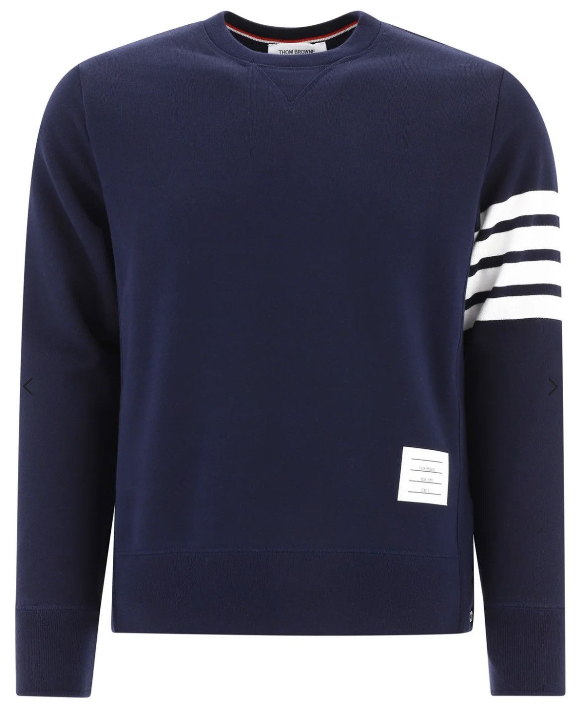 Thom Browne Thom Browne Classic Loopback 4-Bar Sweatshirt Size US M / EU 48-50 / 2 - 1 Thumbnail