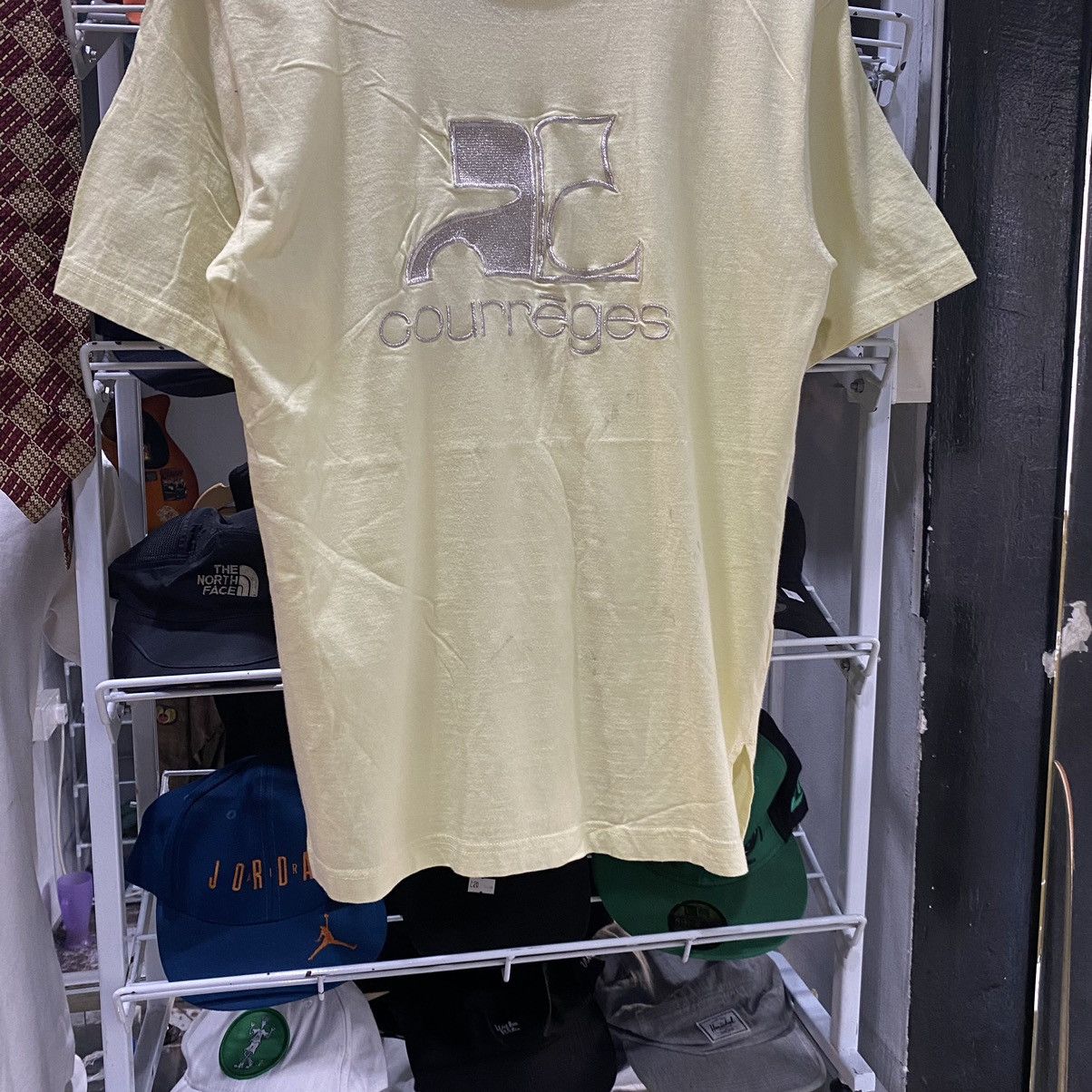 Addict Clothes Japan × Courreges Nice Design COURREGES big logo shirt nice design Size US M / EU 48-50 / 2 - 4 Thumbnail
