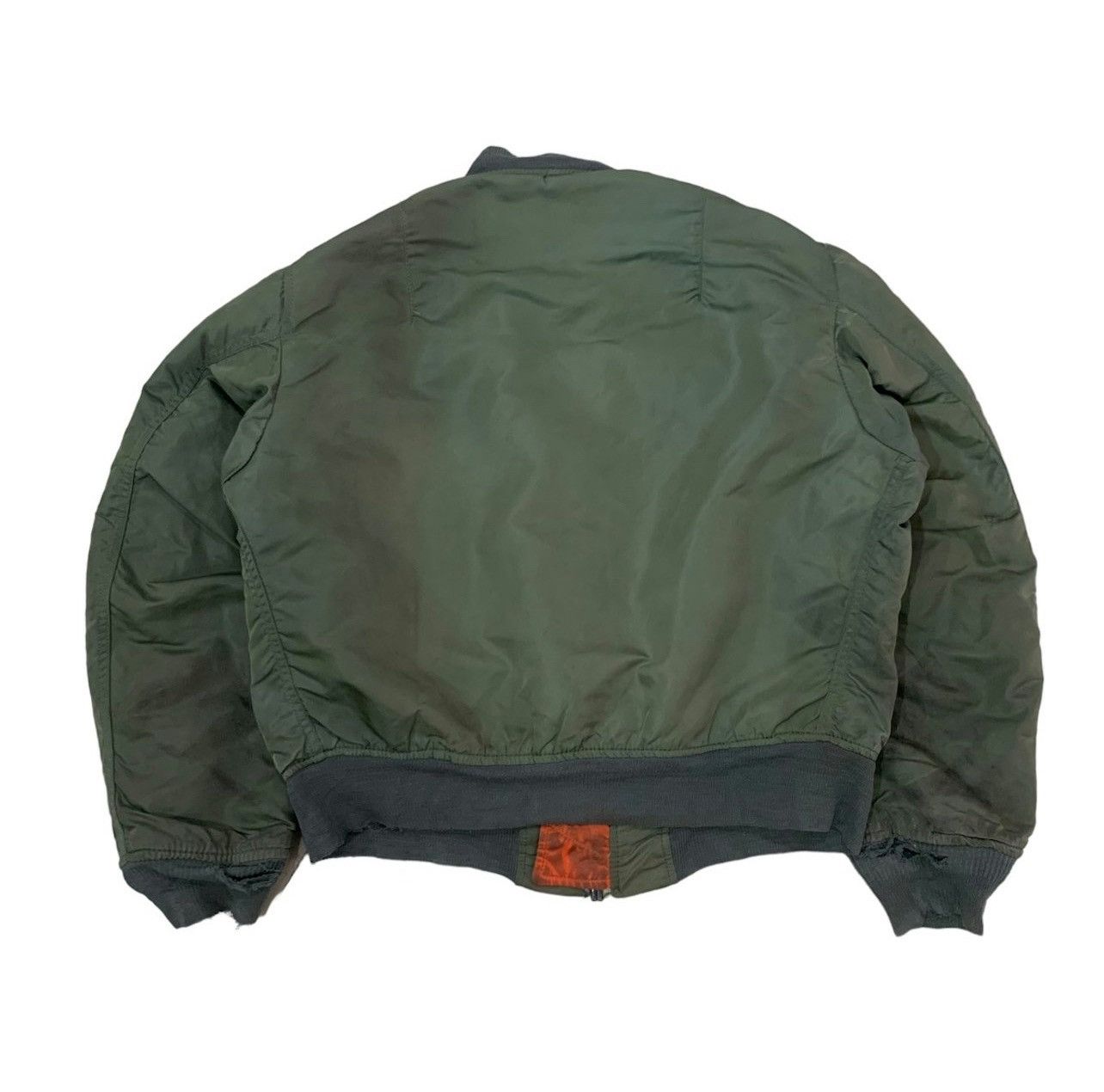 Alpha Industries Distressed Alpha Industries MA-1 Reversible Bomber Jacket Size US M / EU 48-50 / 2 - 3 Thumbnail